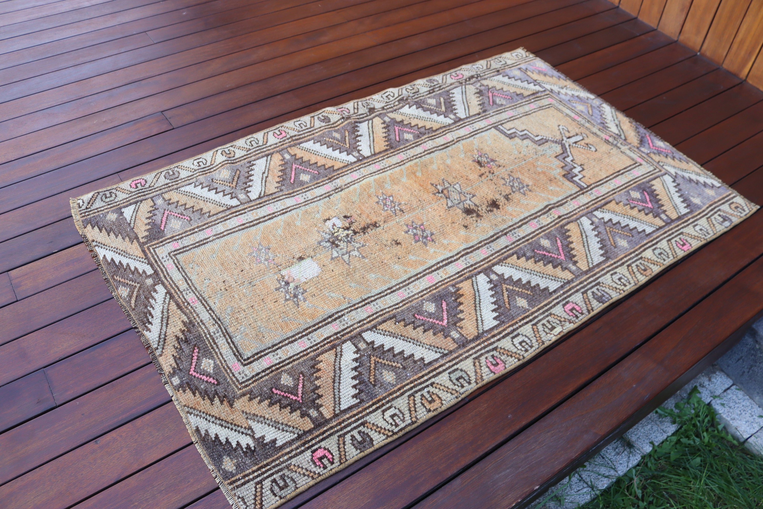 El Dokuma Halılar, Çocuk Halısı, Küçük Alan Halıları, 2,9x4,5 ft Küçük Halılar, Vintage Halı, Türk Halıları, Mor Yatak Odası Halıları, Ev Dekorasyonu Halıları