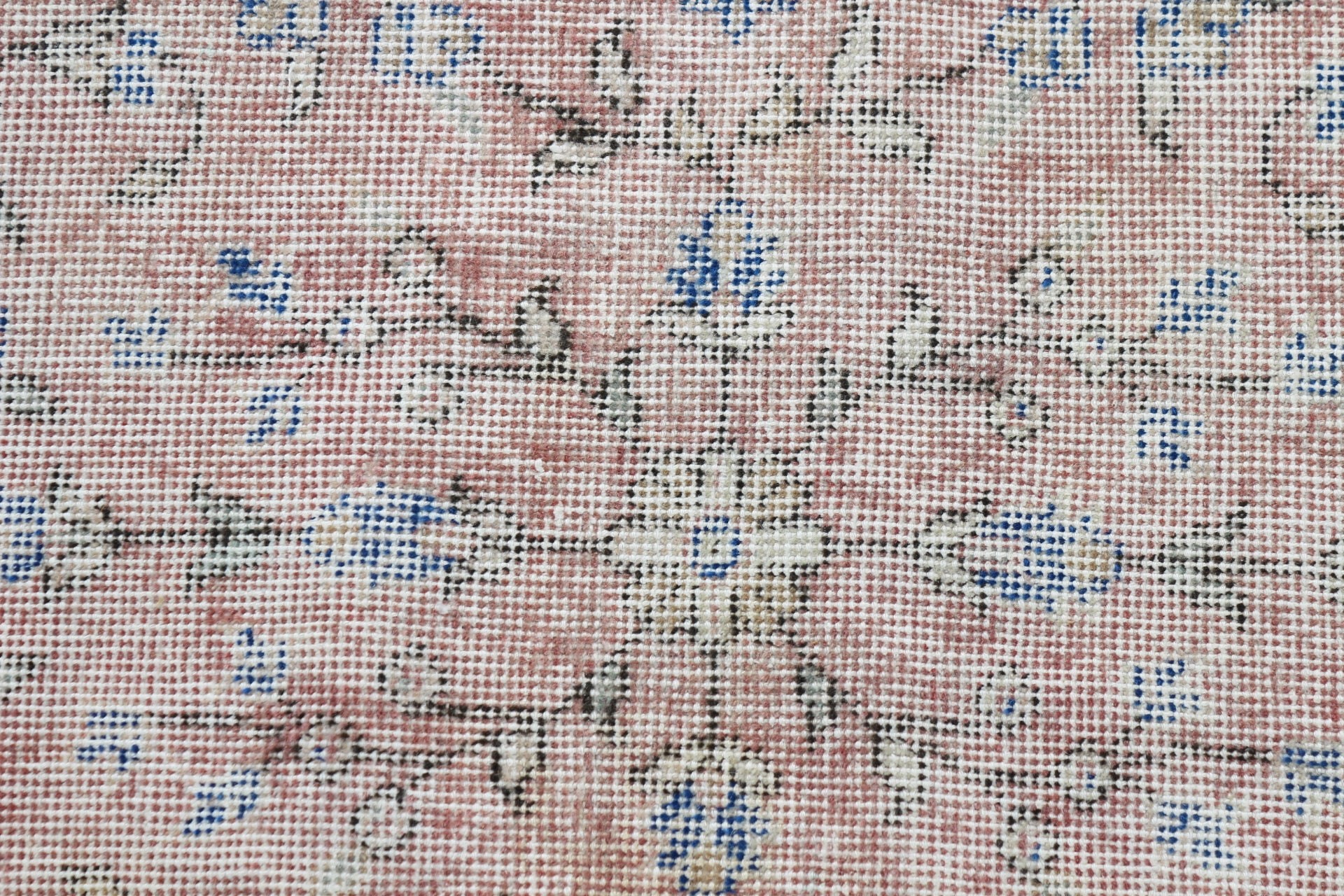 Nursery Rug, 3x5.8 ft Accent Rug, Boho Rug, Rugs for Nursery, Entry Rugs, Antique Rug, Turkish Rugs, Vintage Rug, Pink Wool Rug, Wool Rug