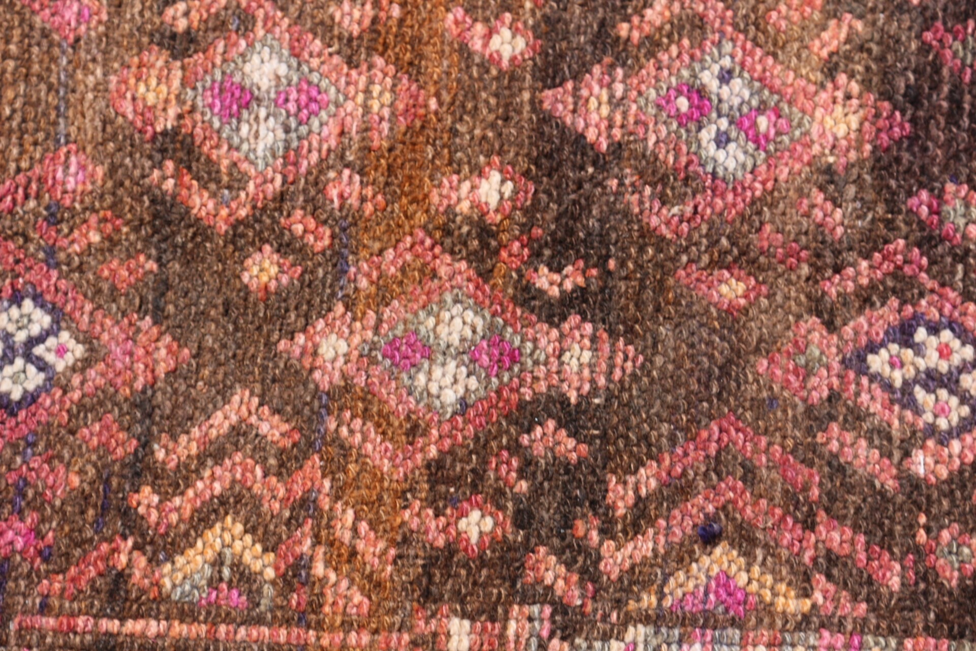 Corridor Rugs, 2.2x11.6 ft Runner Rugs, Pink Oushak Rug, Turkish Rugs, Rugs for Hallway, Home Decor Rug, Cute Rug, Antique Rug, Vintage Rug