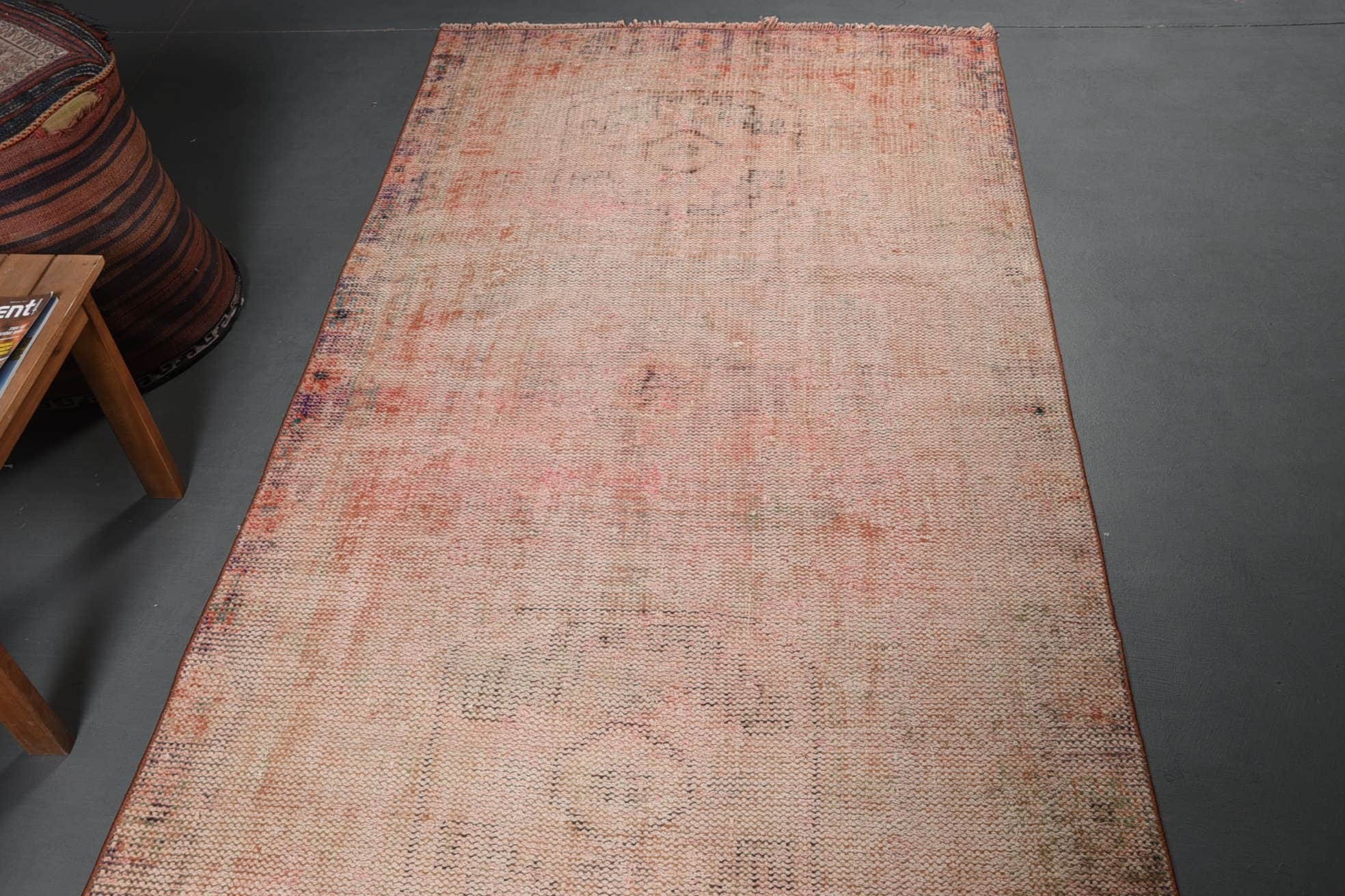 Pastel Halı, Türk Halısı, Koridor Halıları, Vintage Halılar, Oushak Halısı, Havalı Halılar, Runner Halıları, 3,9x11,4 ft Runner Halısı, Nötr Türk Halısı