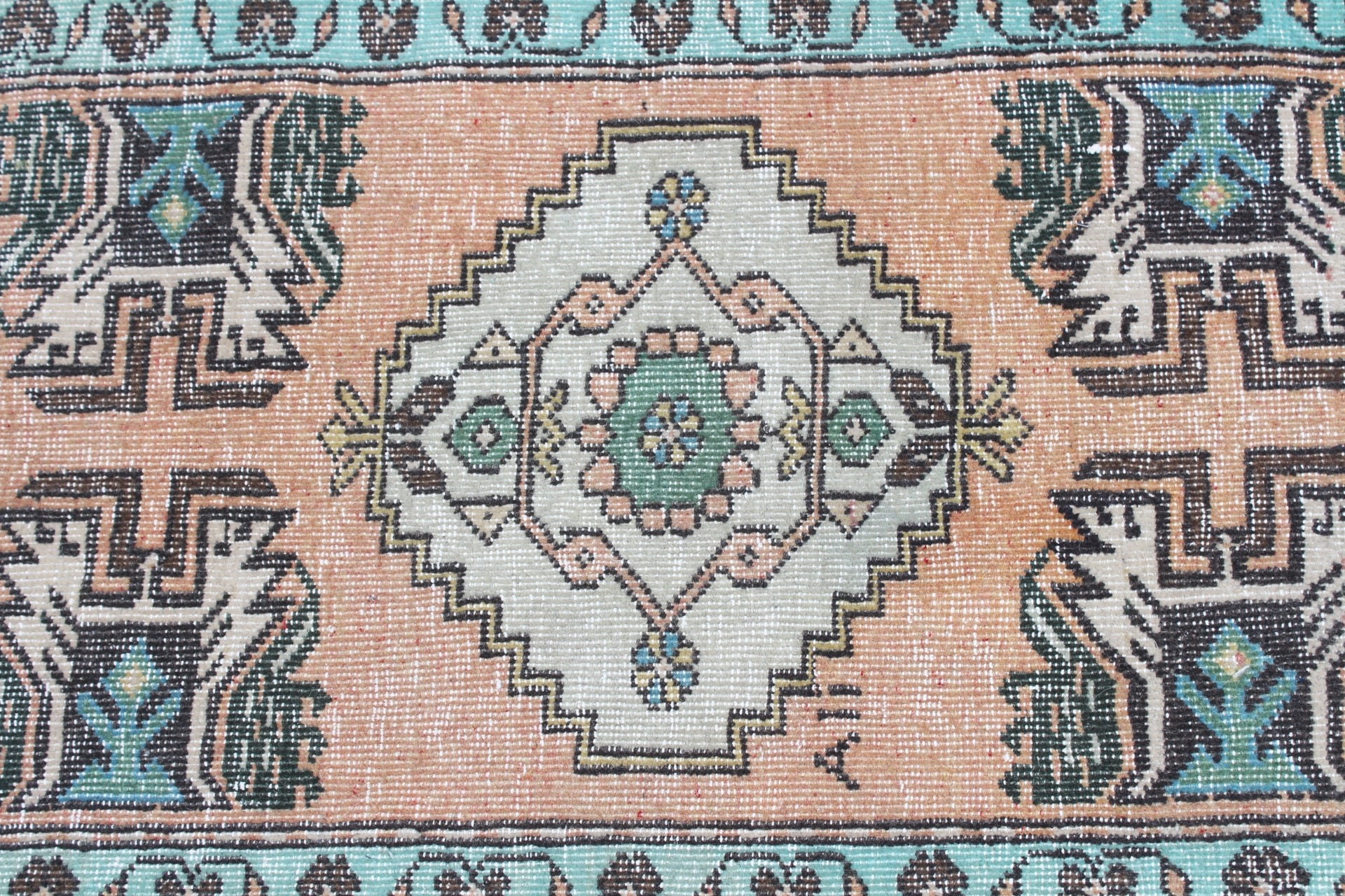 Yatak Odası Halısı, Organik Halı, Vintage Halı, Turuncu Antika Halı, Çocuk Halısı, Kapı Paspası Halıları, Türk Halısı, 1.8x3.2 ft Küçük Halılar, Fas Halısı