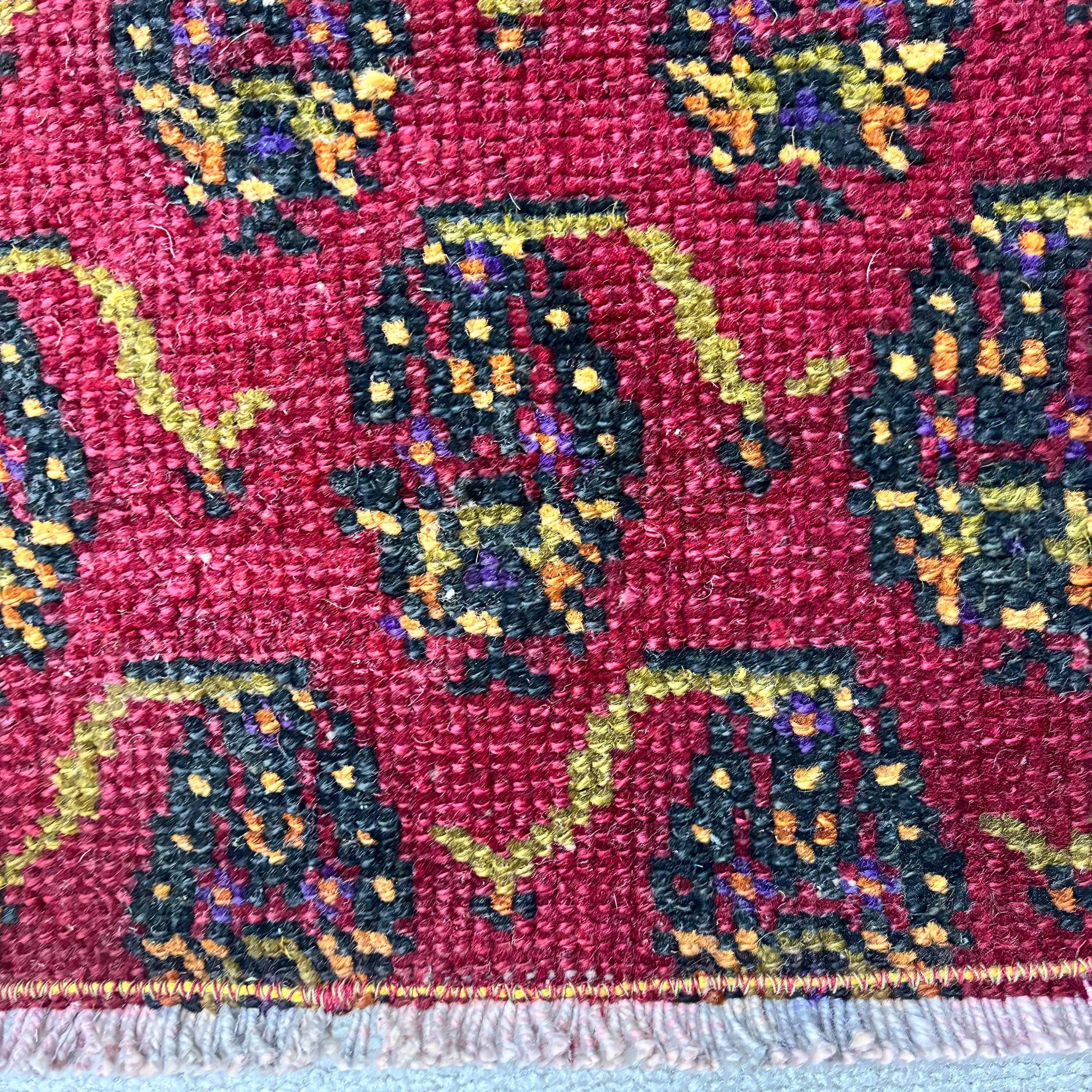 Red Handwoven Rug, Stair Rug, Antique Rug, Boho Rugs, Turkish Rugs, Rugs for Hallway, Vintage Rugs, Kitchen Rugs, 2.5x9.1 ft Runner Rugs