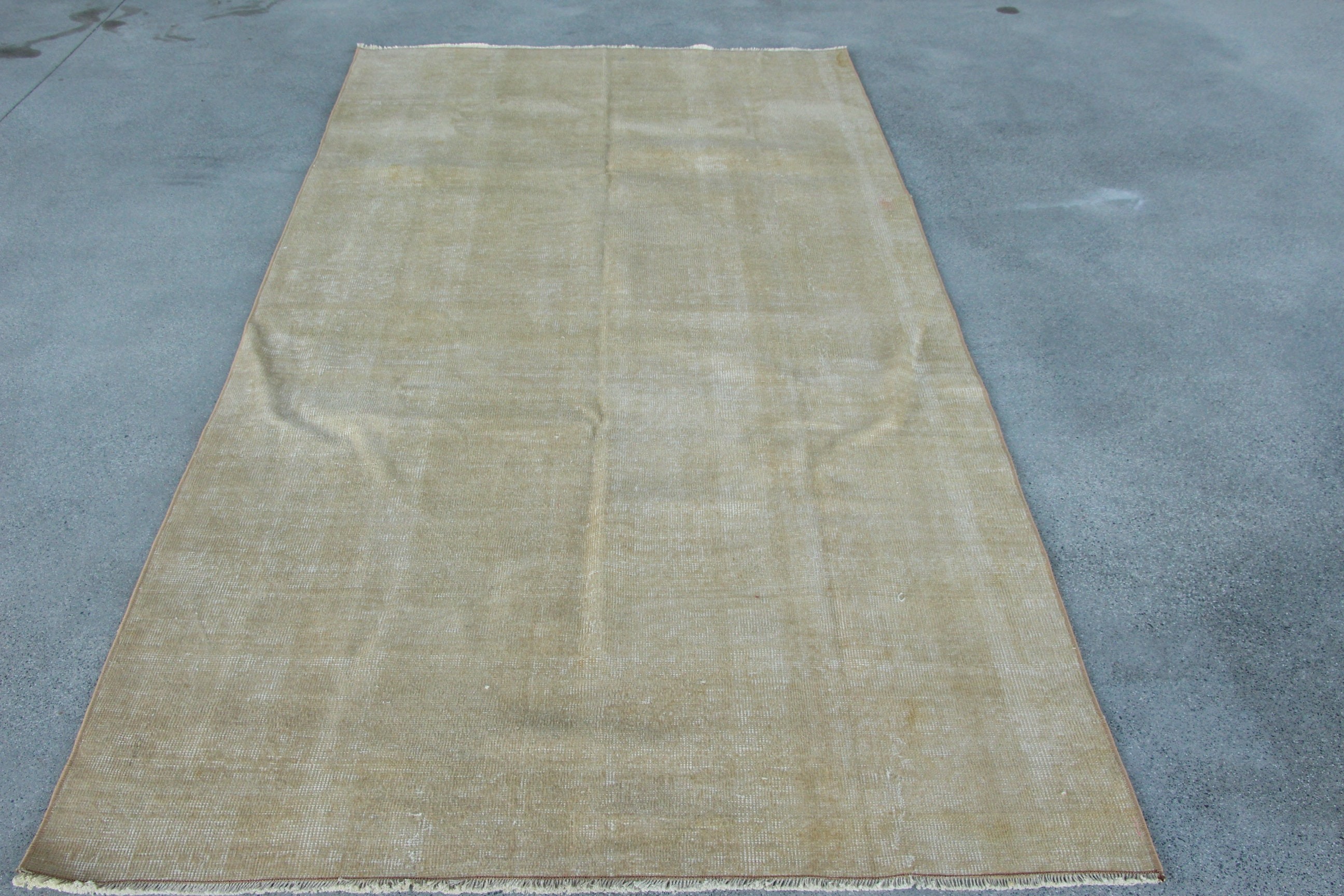 Wool Rugs, Antique Rug, Floor Rug, Modern Rugs, Beige Kitchen Rug, Vintage Rugs, Rugs for Vintage Area, 4.3x8.3 ft Area Rugs, Turkish Rug