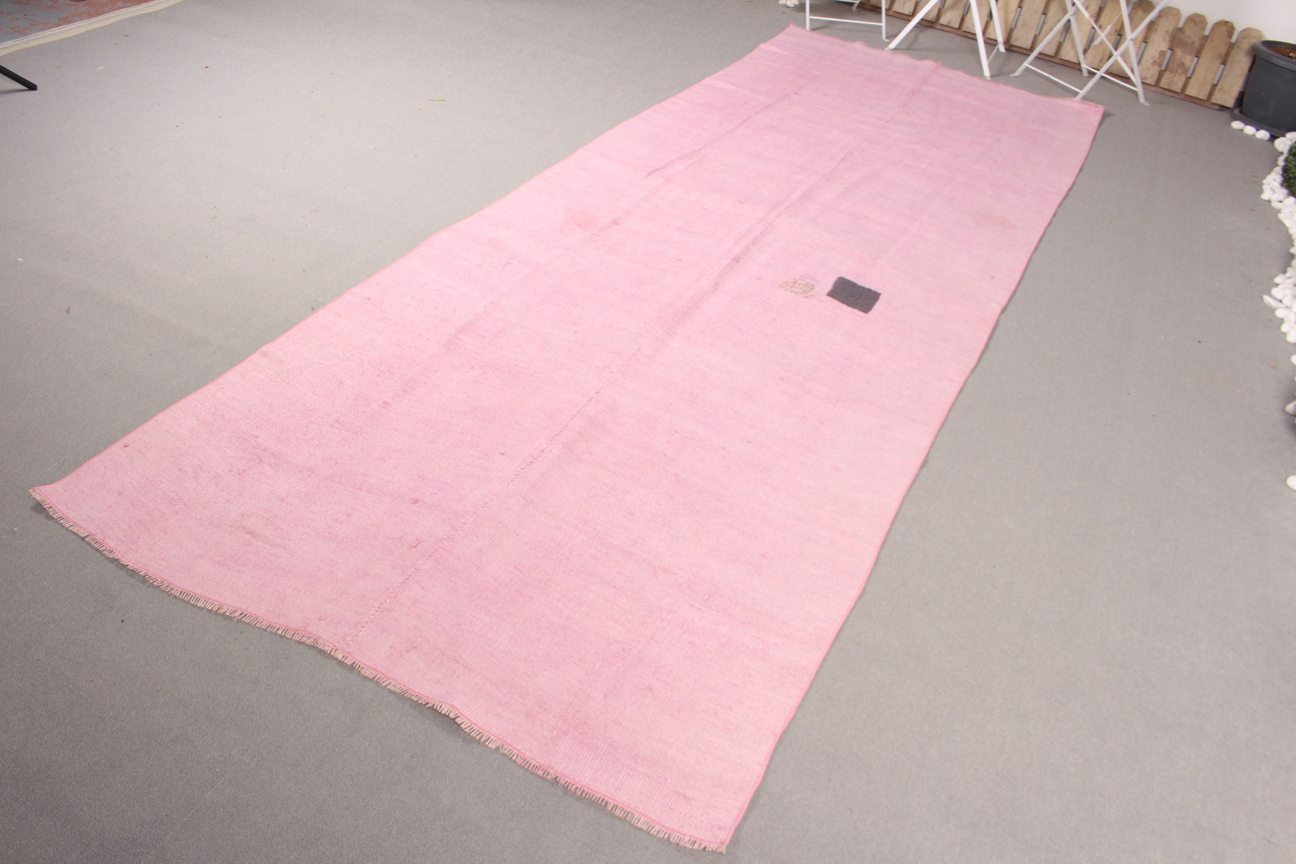 Vintage Halılar, Mutfak Halısı, Sanat Halısı, Havalı Halı, Türk Halısı, Runner Halıları, 4.3x12 ft Runner Halısı, Oushak Halıları, Pembe Yatak Odası Halısı, Retro Halılar