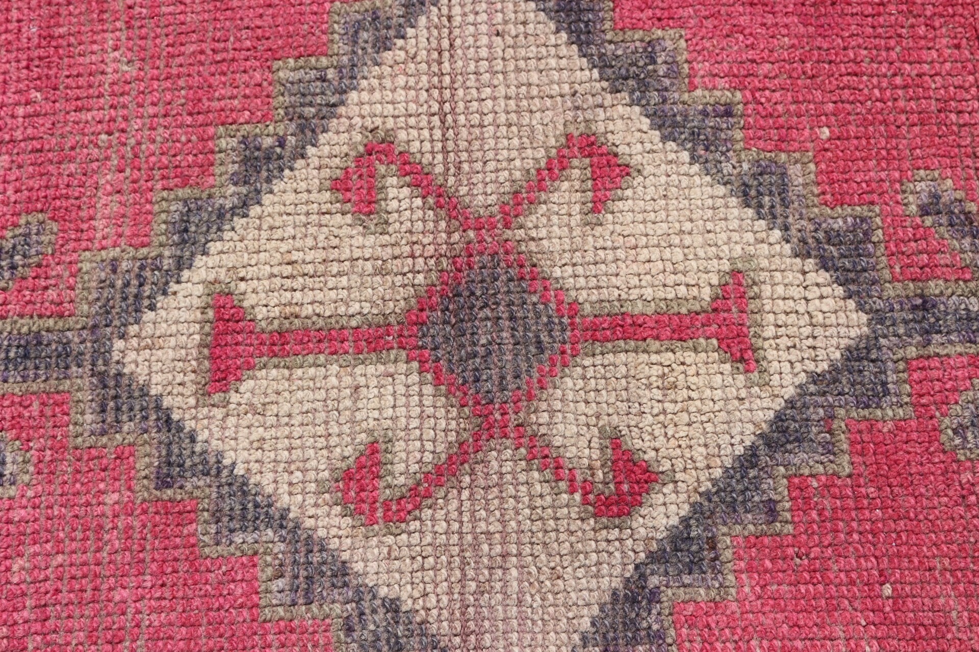Pink Floor Rug, Turkish Rug, Moroccan Rugs, 3.1x8.3 ft Runner Rug, Stair Rug, Rugs for Kitchen, Kitchen Rug, Vintage Rug, Oushak Rugs