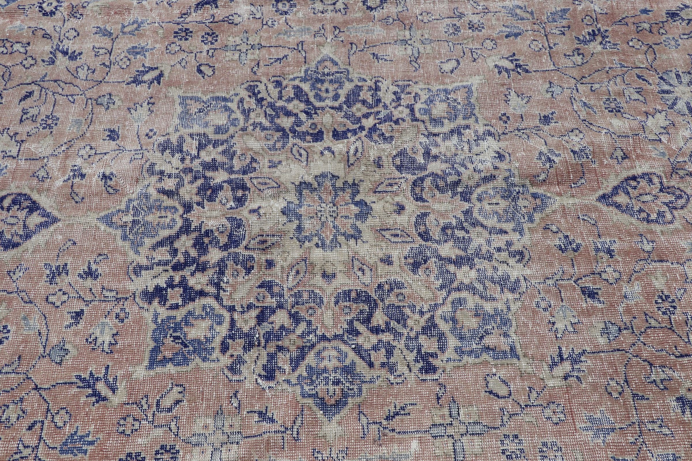 Vintage Rug, Turkish Rugs, Living Room Rugs, Flatweave Rugs, Moroccan Rug, Antique Rug, 8.2x11 ft Oversize Rugs, Saloon Rug, Pink Cool Rugs