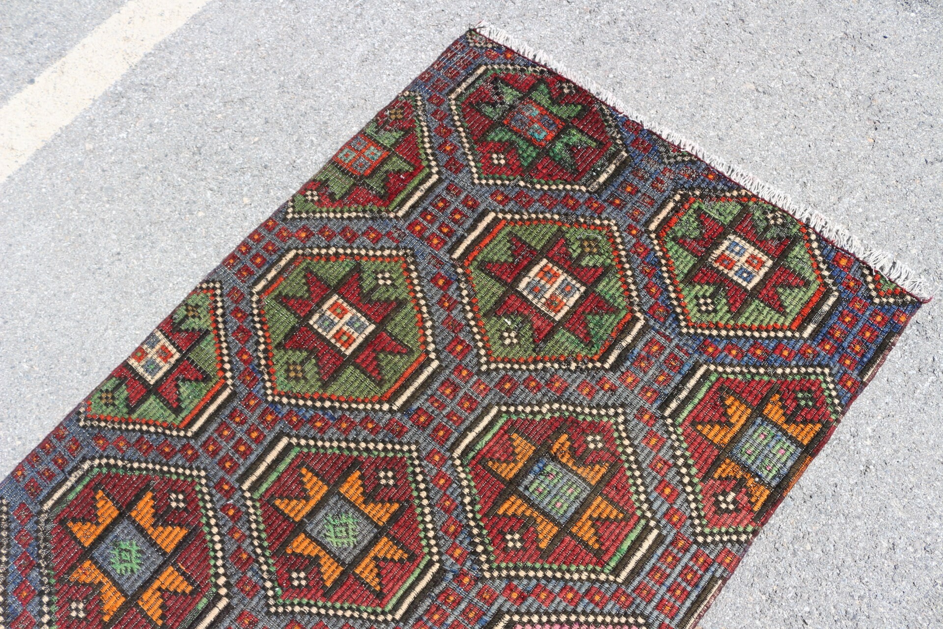 Vintage Halı, Duvara Asılı Halılar, Yeşil Mutfak Halısı, Yer Halısı, Türk Halısı, Yatak Odası Halıları, Kilim, Ev Dekor Halısı, 3.2x4.4 ft Küçük Halı