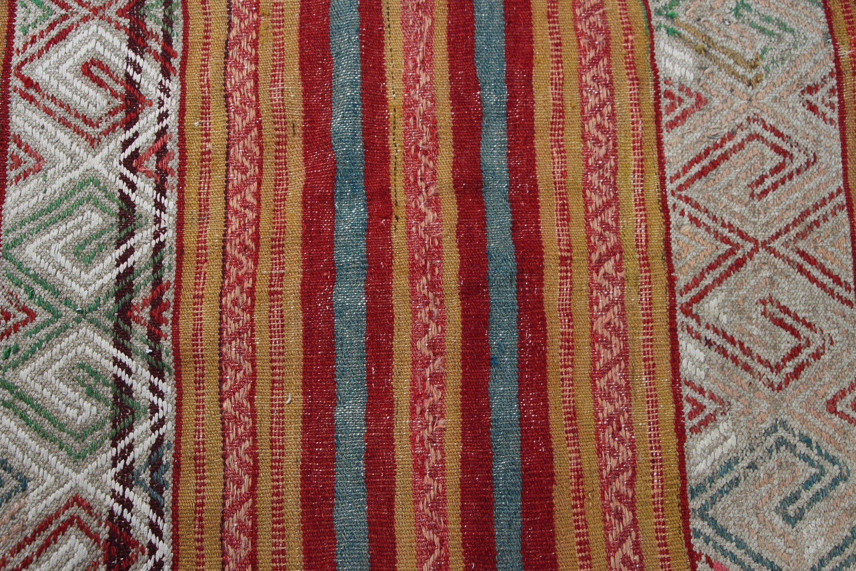 Kahverengi 2.1x2.9 ft Küçük Halı, Duvara Asılı Halı, Yer Halısı, Türk Halısı, Yatak Odası Halısı, Kilim, Eski Halı, Oushak Halıları, Vintage Halı