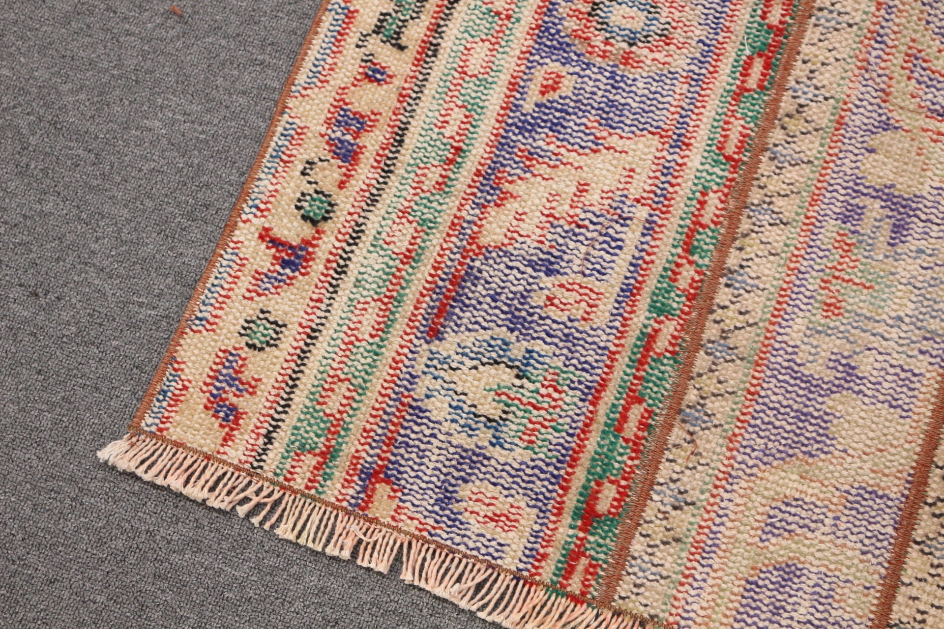 Vintage Rug, Antique Rugs, Outdoor Rugs, Anatolian Rug, Bath Rugs, 3.1x4.2 ft Small Rug, Kitchen Rug, Blue Home Decor Rugs, Turkish Rug