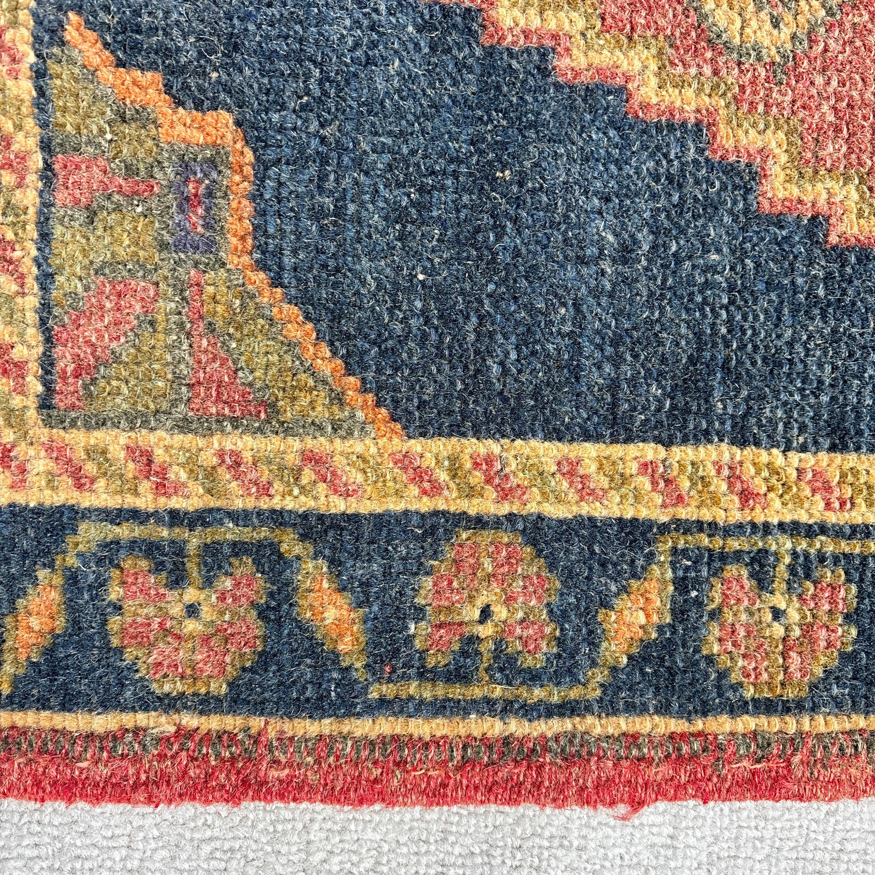 Vintage Halı, Havalı Halı, Küçük Boho Halı, 1.8x4.3 ft Küçük Halı, Çocuk Halısı, Araba Paspası Halıları, Türk Halıları, Kırmızı Yatak Odası Halısı, Anadolu Halıları