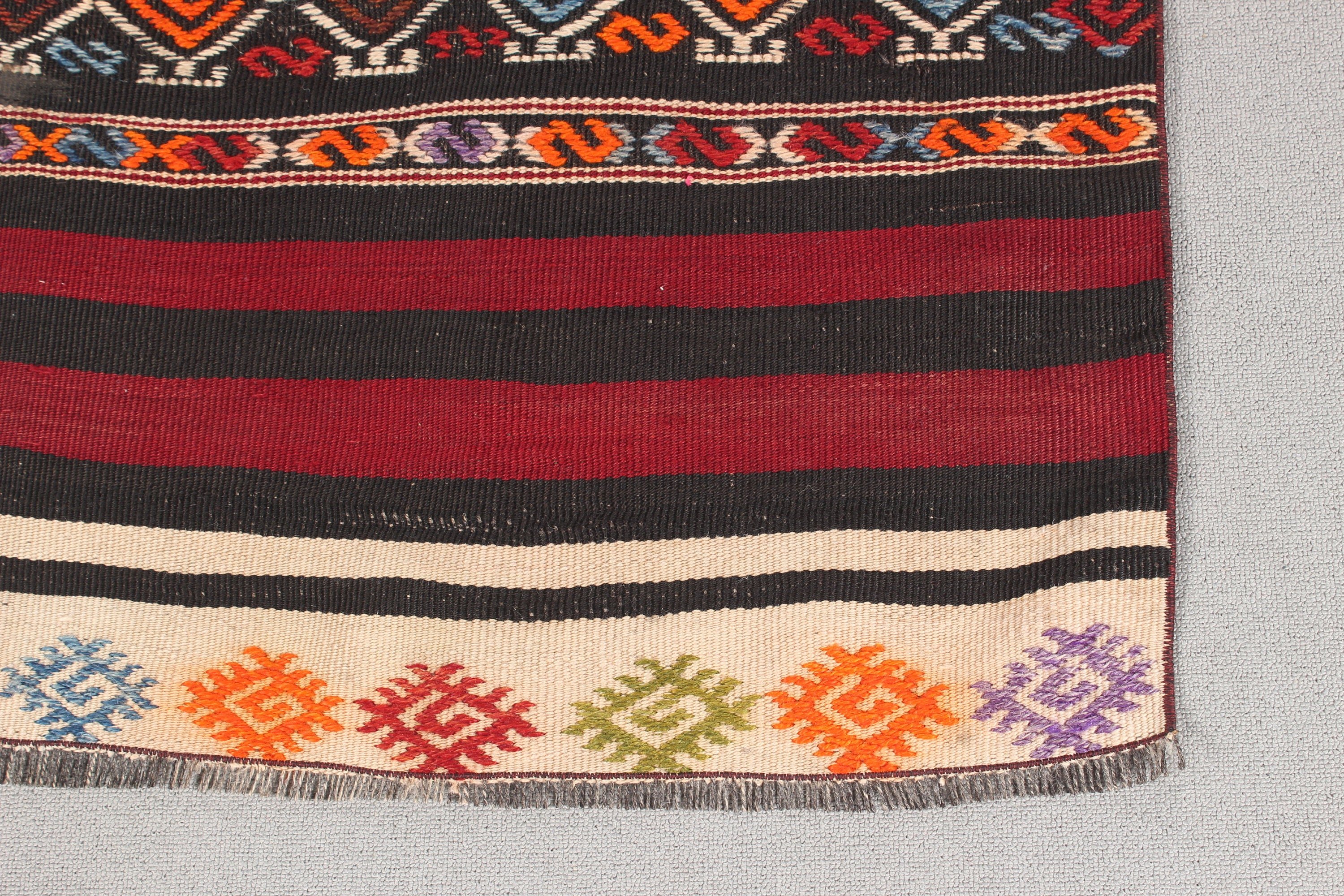 Türkiye Halısı, Bej Oushak Halısı, Kilim, 3.3x8.6 ft Runner Halısı, Merdiven Halısı, Koridor Halıları, Boho Halıları, Vintage Halı, Türk Halısı, Açıklama Halısı