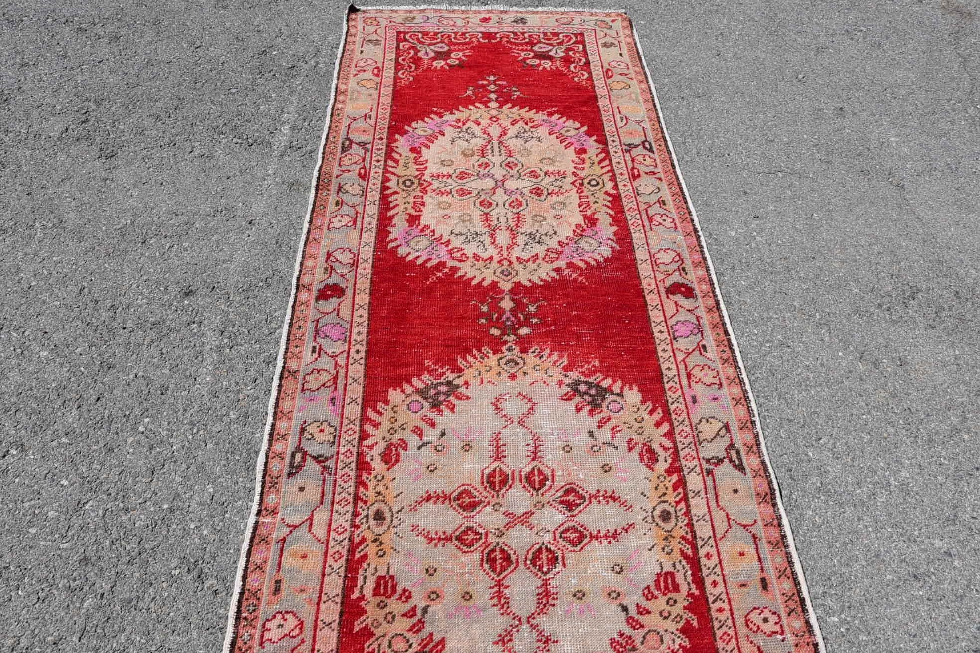 Anadolu Halısı, 3.1x12.2 ft Yolluk Halıları, Merdiven Halıları, Koridor Halısı, Yer Halısı, Aztek Halıları, Vintage Halı, Türk Halısı, Koridor Halısı, Eski Halı