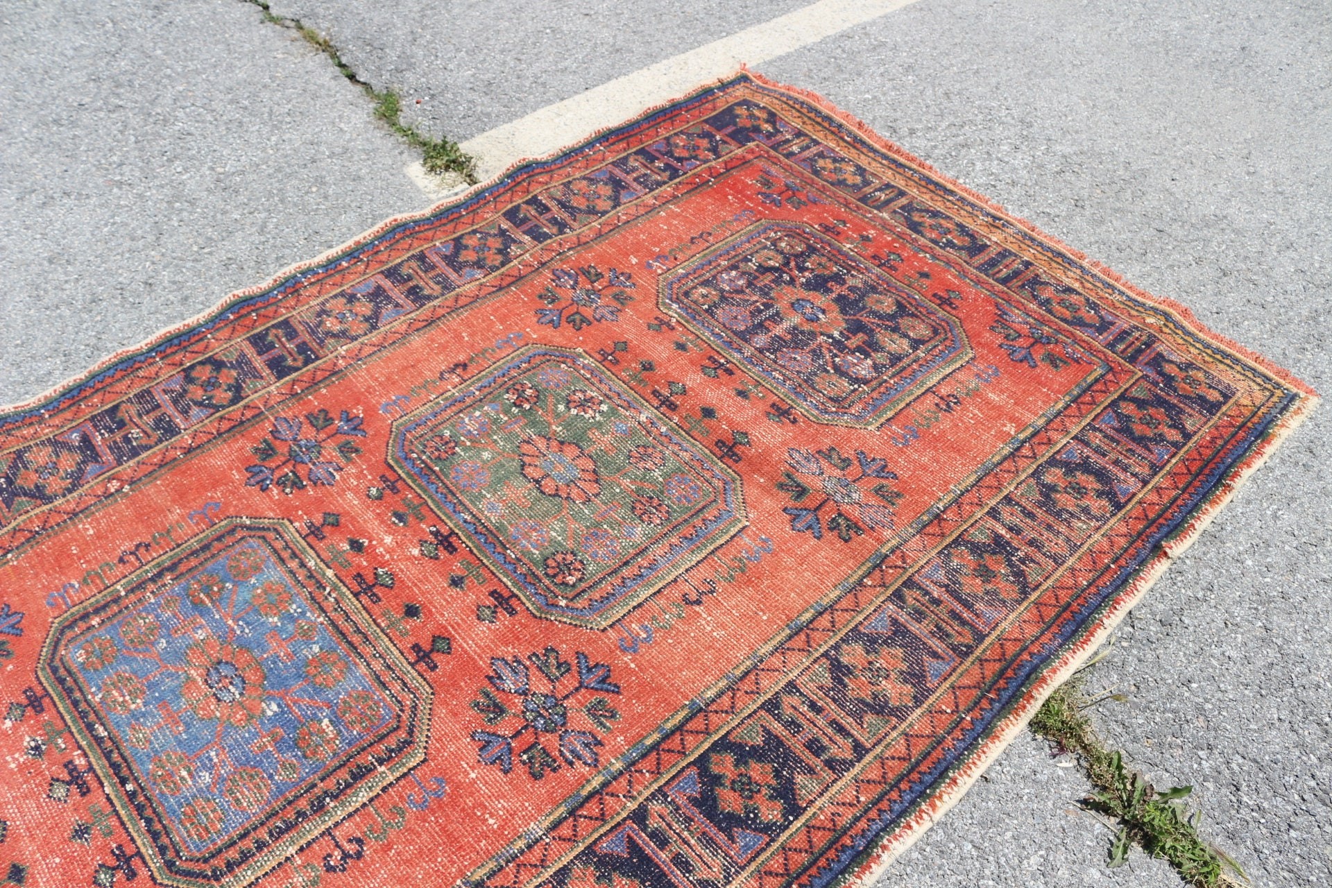 Turkish Rugs, Red Kitchen Rugs, Living Room Rugs, 4.8x11.2 ft Large Rug, Home Decor Rug, Vintage Rug, Antique Rugs, Dining Room Rugs