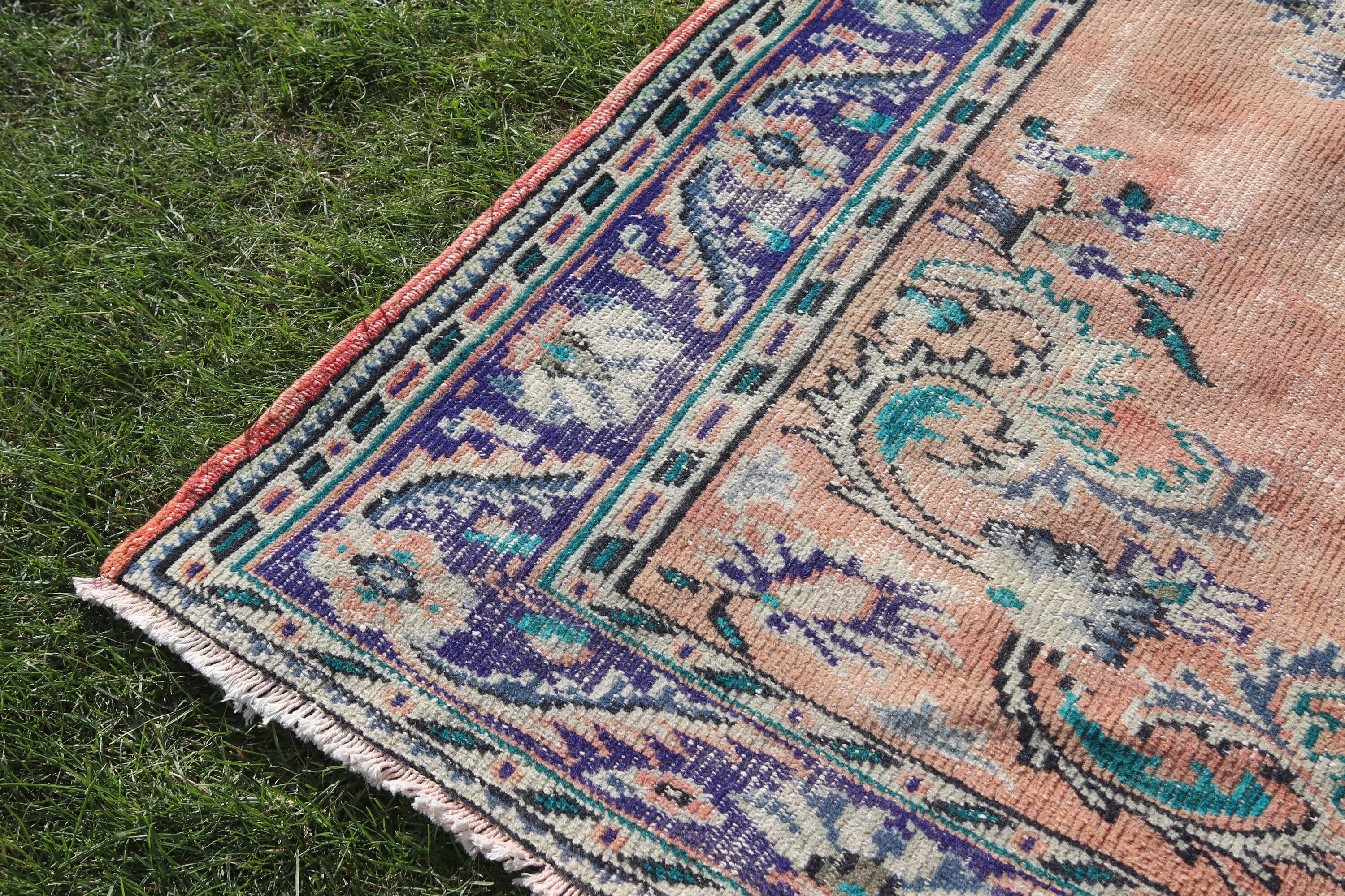 El Dokuma Halılar, 5.9x8.9 ft Büyük Halılar, Lüks Halı, Türk Halısı, Pembe Boho Halısı, Vintage Halı, Büyük Oushak Halısı, Mutfak Halıları, Oturma Odası Halısı