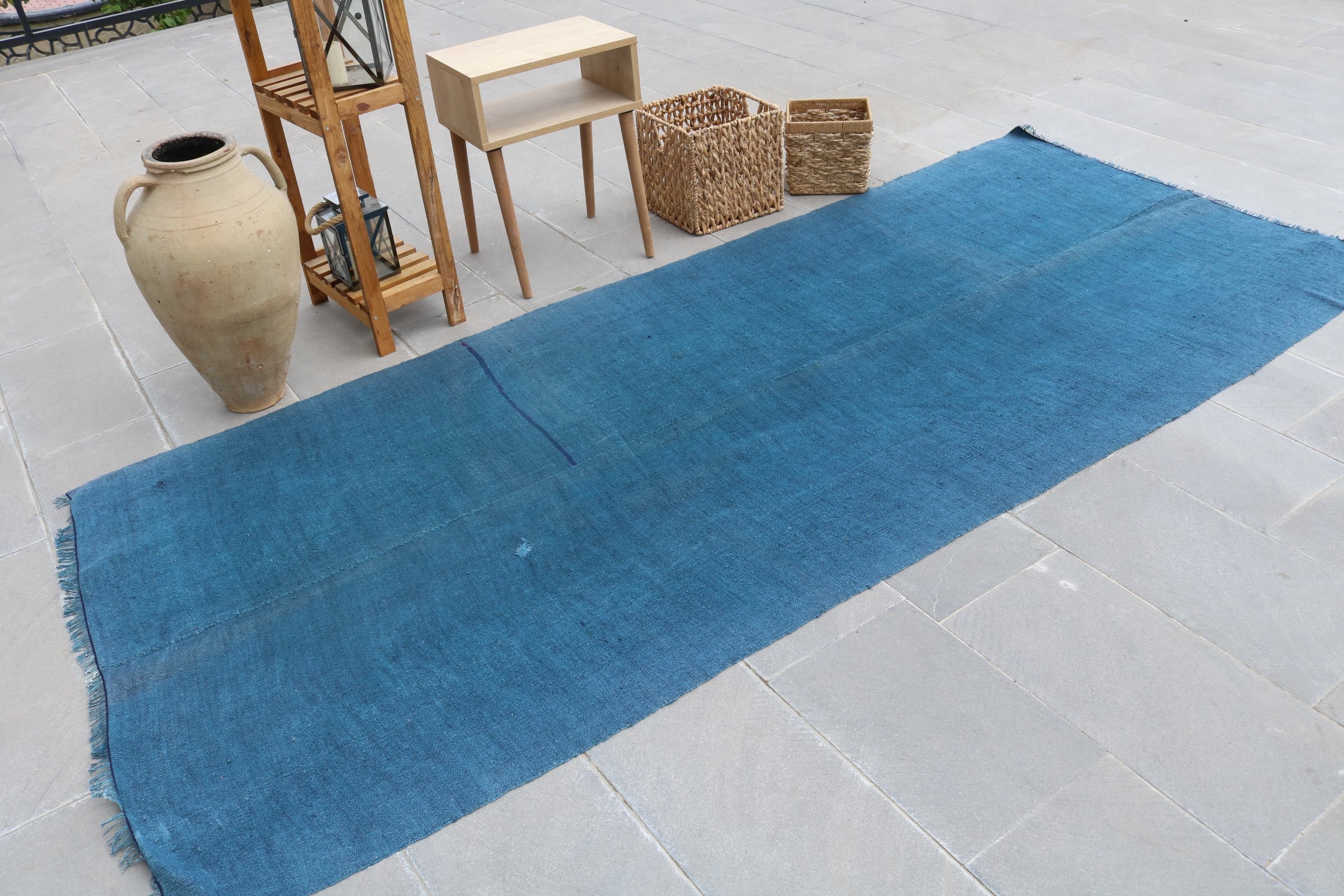 Living Room Rug, Vintage Rug, Turkish Rug, Kitchen Rug, Custom Rug, Rugs for Living Room, Bedroom Rug, 4.2x9.8 ft Large Rug, Cool Rugs