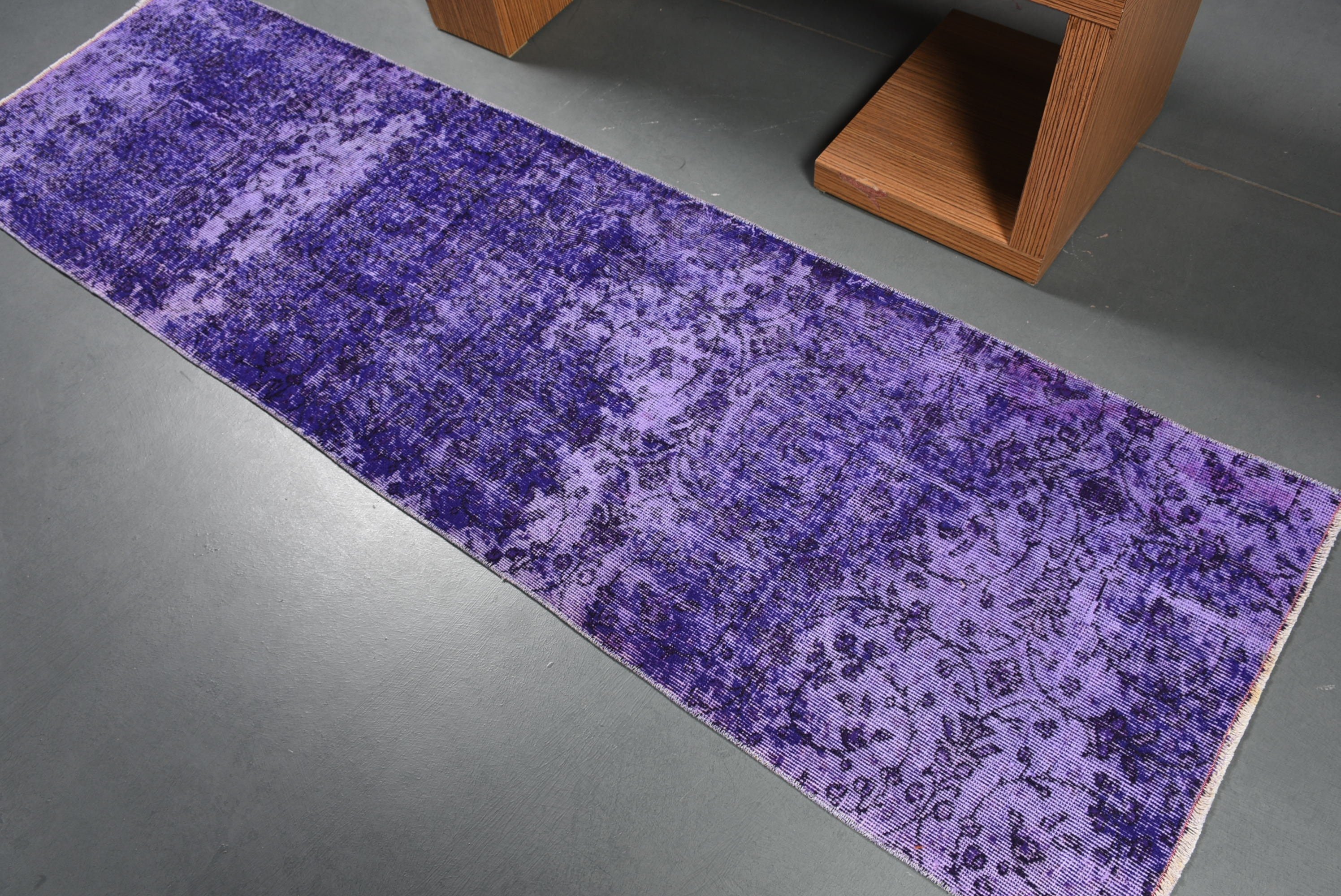 Purple Kitchen Rug, Rugs for Runner, 2.3x8 ft Runner Rug, Turkish Rug, Outdoor Rug, Cool Rugs, Moroccan Rug, Vintage Rug, Hallway Rugs