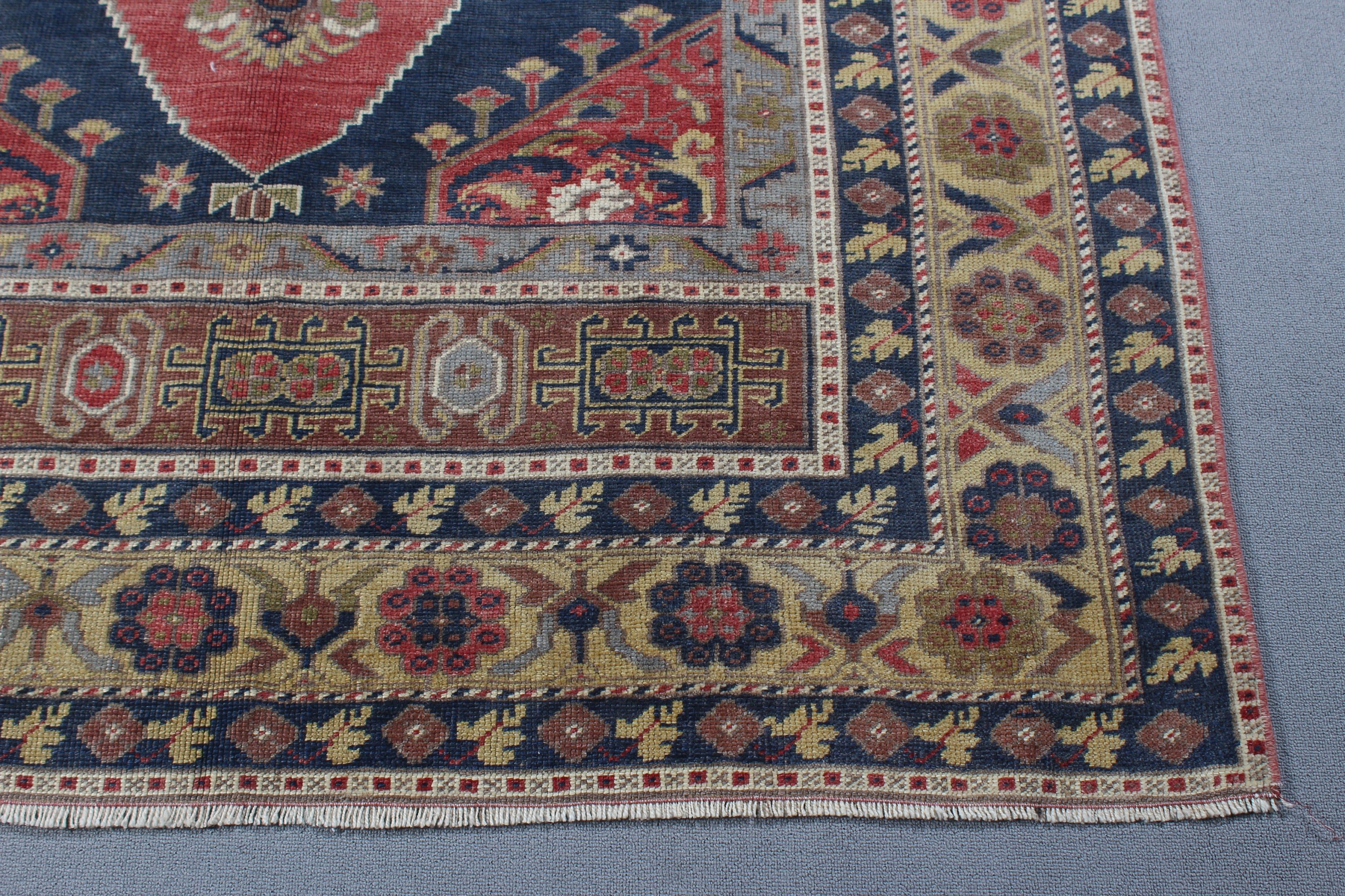 Yemek Odası Halıları, Türk Halıları, Ofis Halısı, Yatak Odası Halısı, Vintage Halı, 5.6x9.3 ft Büyük Halılar, Mavi Modern Halılar, Lüks Halılar, Ev Dekorasyonu Halıları