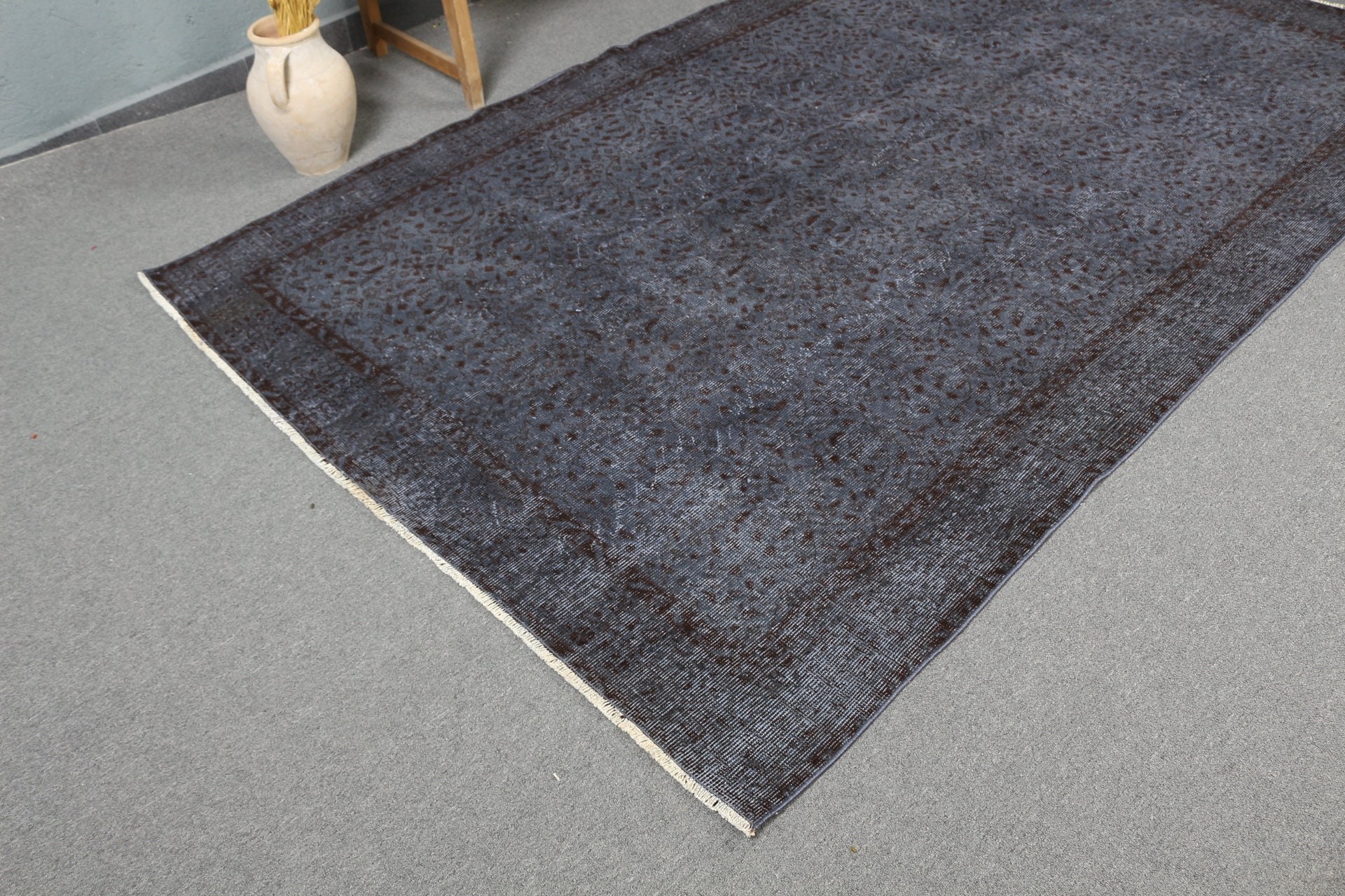 Vintage Rug, Home Decor Rug, Bedroom Rugs, Living Room Rugs, Anatolian Rug, Gray Cool Rug, Turkish Rugs, Handwoven Rug, 5.5x9 ft Large Rug