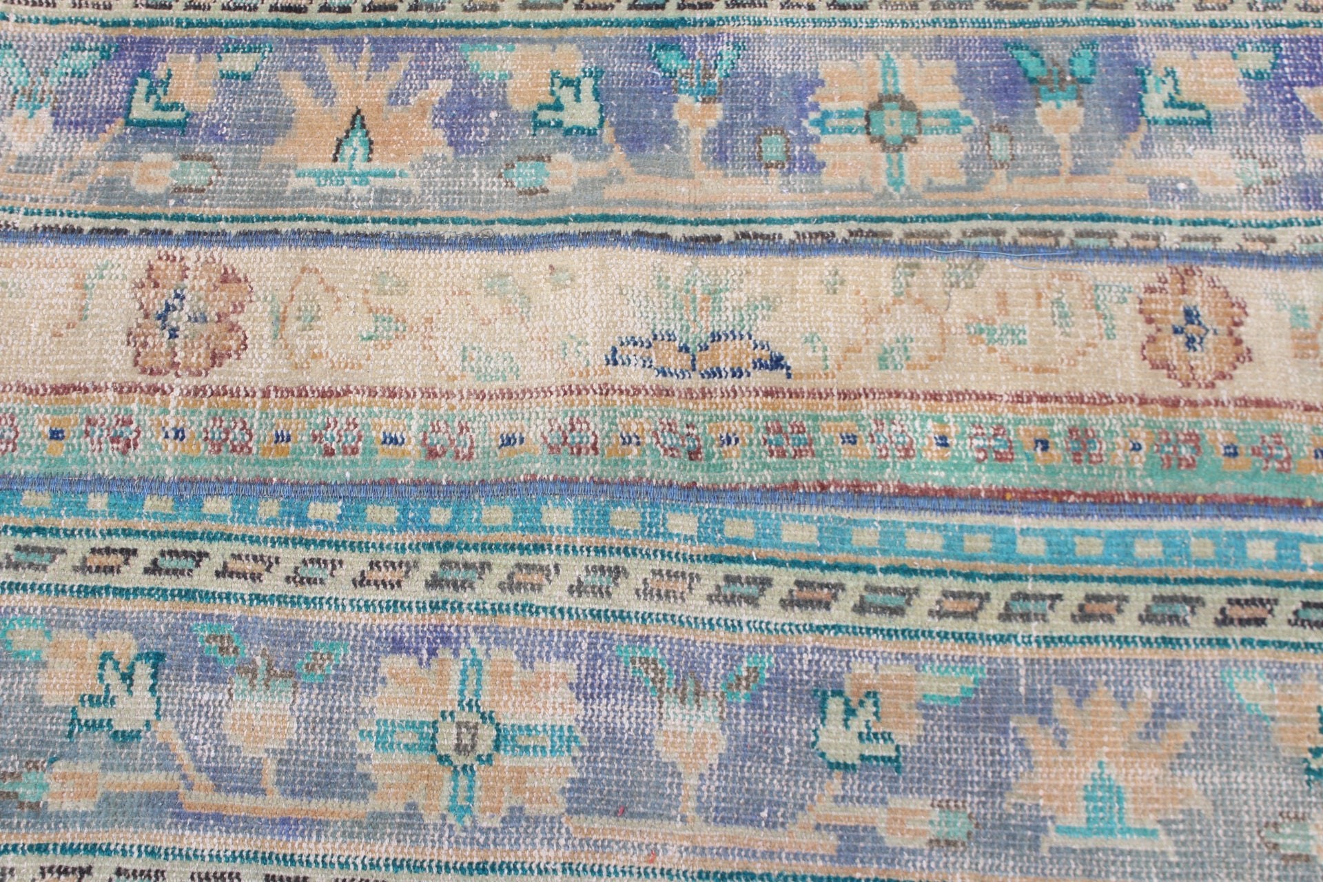 Harika Halılar, Yeşil Antika Halı, Türk Halısı, 2,3x6,3 ft Koşucu Halıları, Merdiven Halısı, Koridor Halıları, Vintage Halılar, Koşucu Halıları