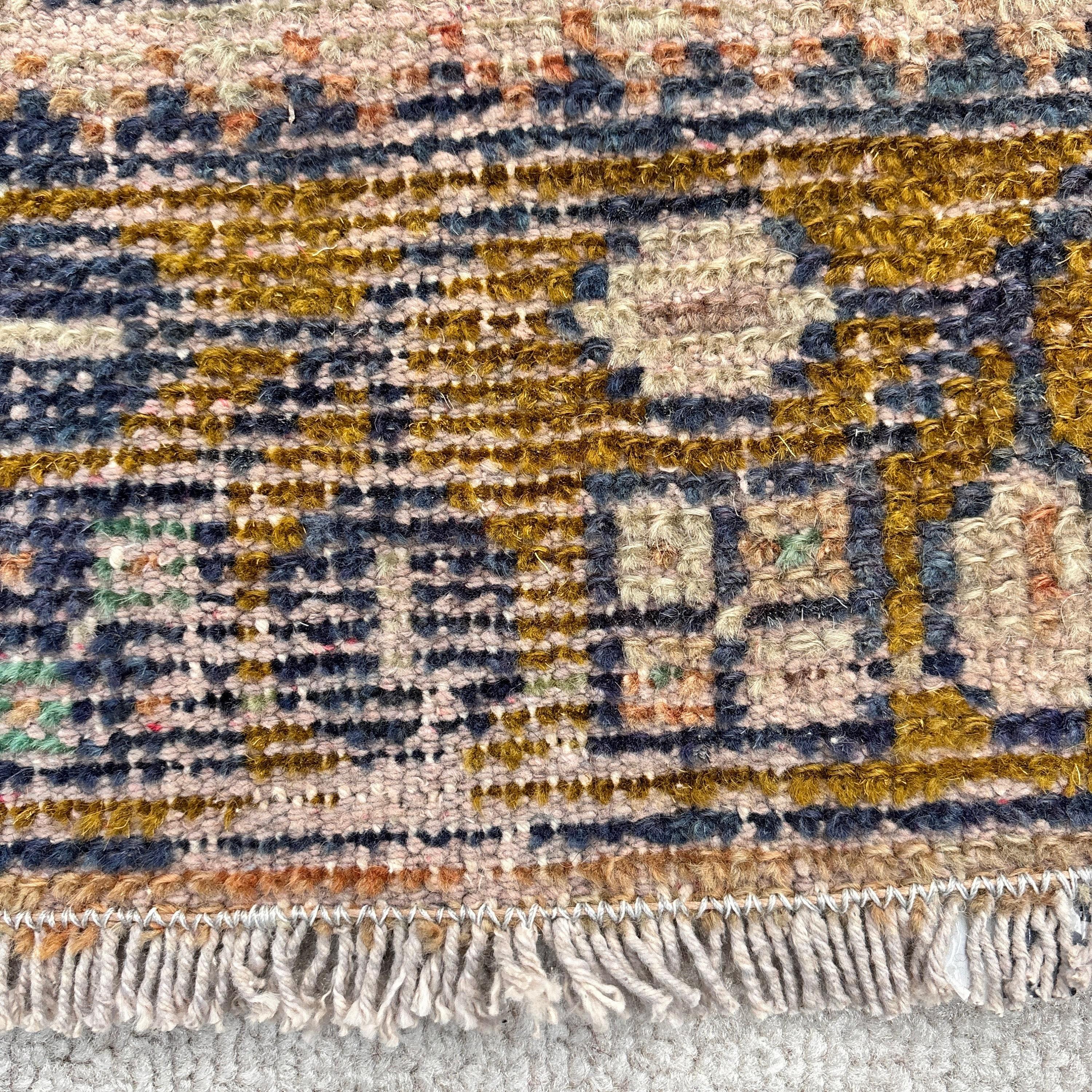 2x3,3 ft Küçük Halı, Lüks Halılar, Küçük Boho Halı, Türk Halıları, Vintage Halılar, Banyo Halıları, Yer Halısı, Mutfak Halıları, Mor Oryantal Halılar