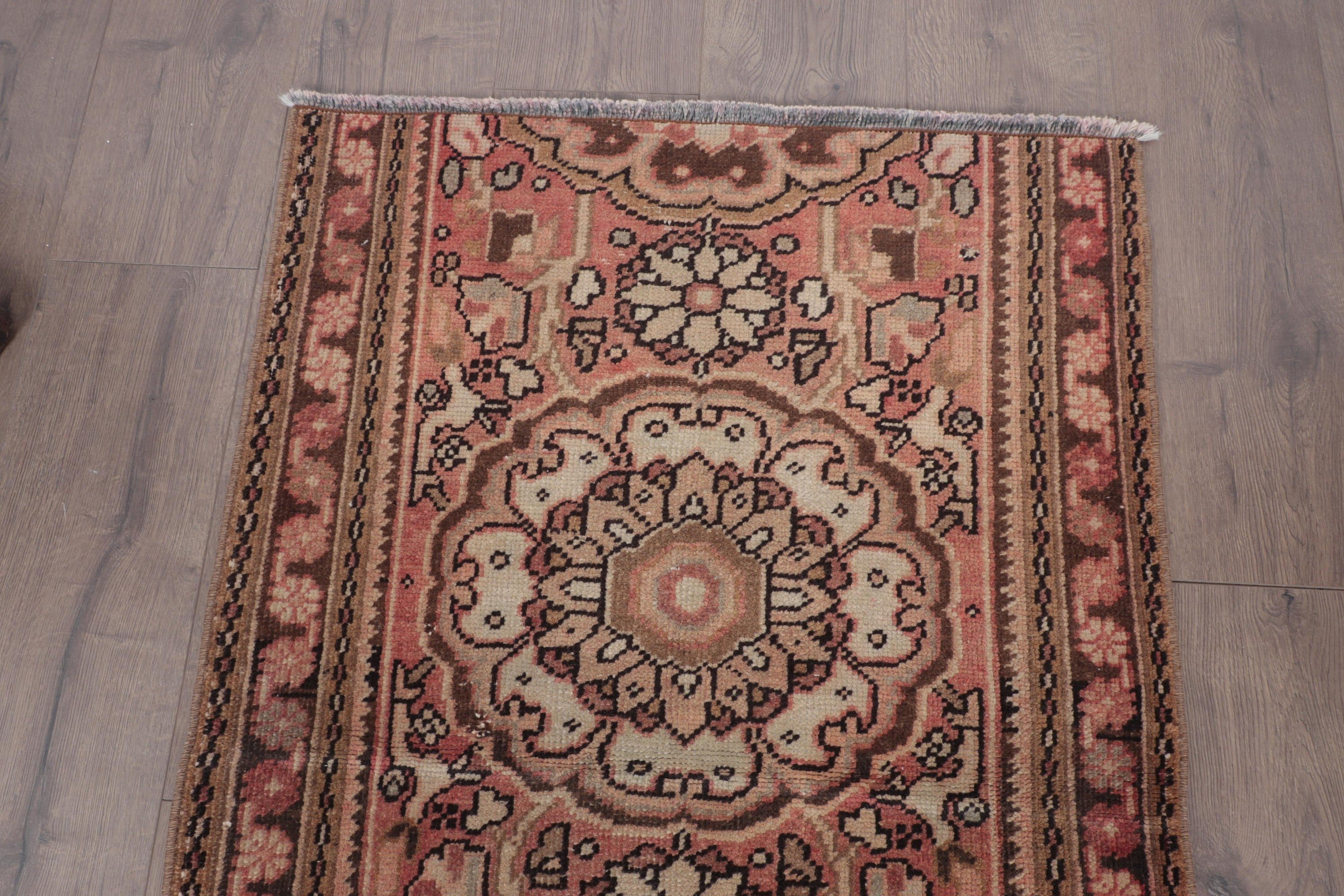 2.5x3.5 ft Küçük Halı, Banyo Halısı, Türk Halısı, Vintage Halı, El Yapımı Halı, Bronz Ev Dekor Halıları, Havalı Halı, Araba Paspas Halısı, Düz Dokuma Halılar