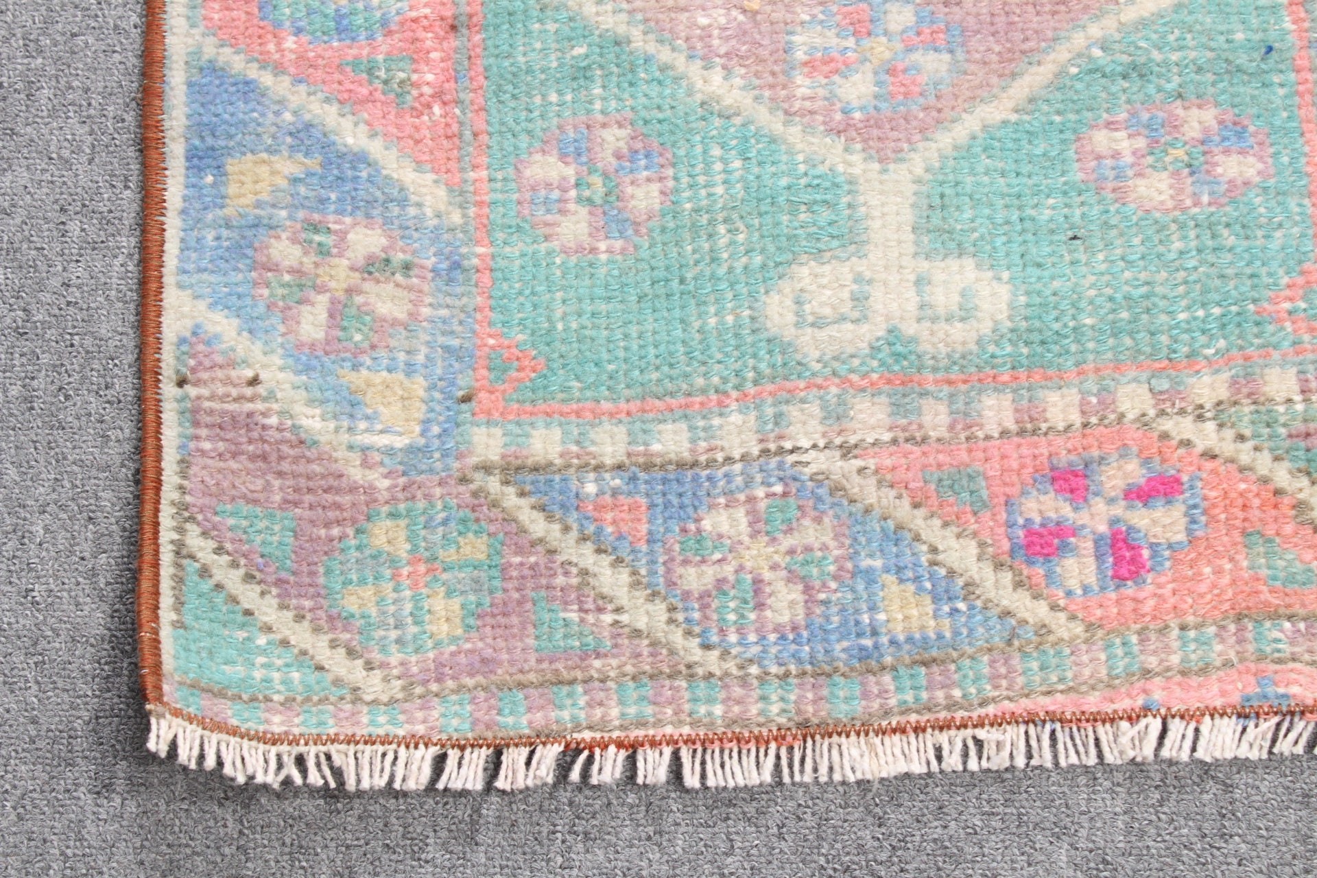 Türk Halıları, Duvara Asılı Halı, Yeşil Soğuk Halı, 1.8x4.3 ft Küçük Halı, Vintage Halı, Harika Halılar, Mutfak Halıları, Mutfak Halısı, Yer Halısı