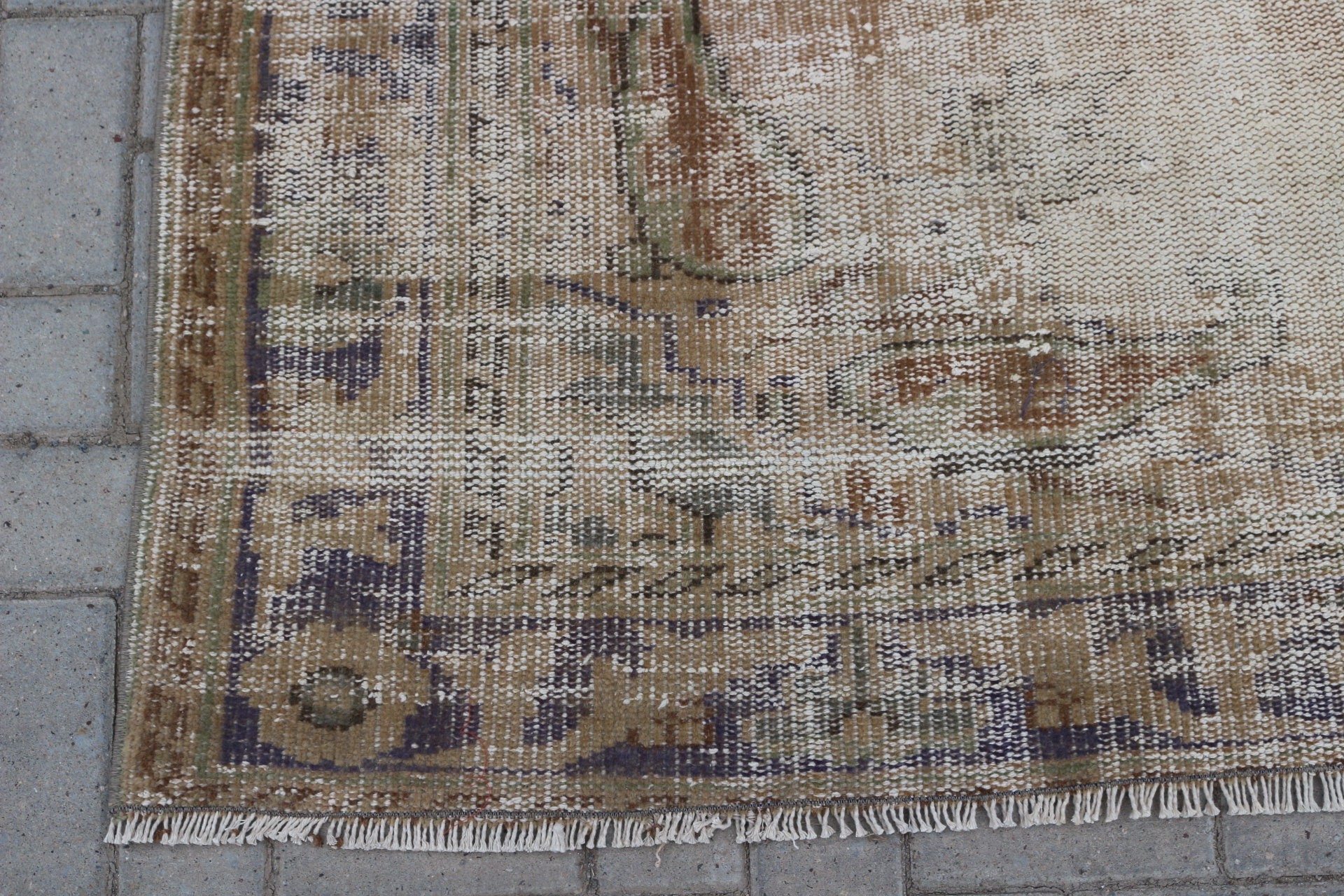 5.3x9.2 ft Large Rug, Kitchen Rug, Bedroom Rug, Vintage Rugs, Dining Room Rug, Oriental Rug, Rugs for Salon, Turkish Rug, Beige Oushak Rug