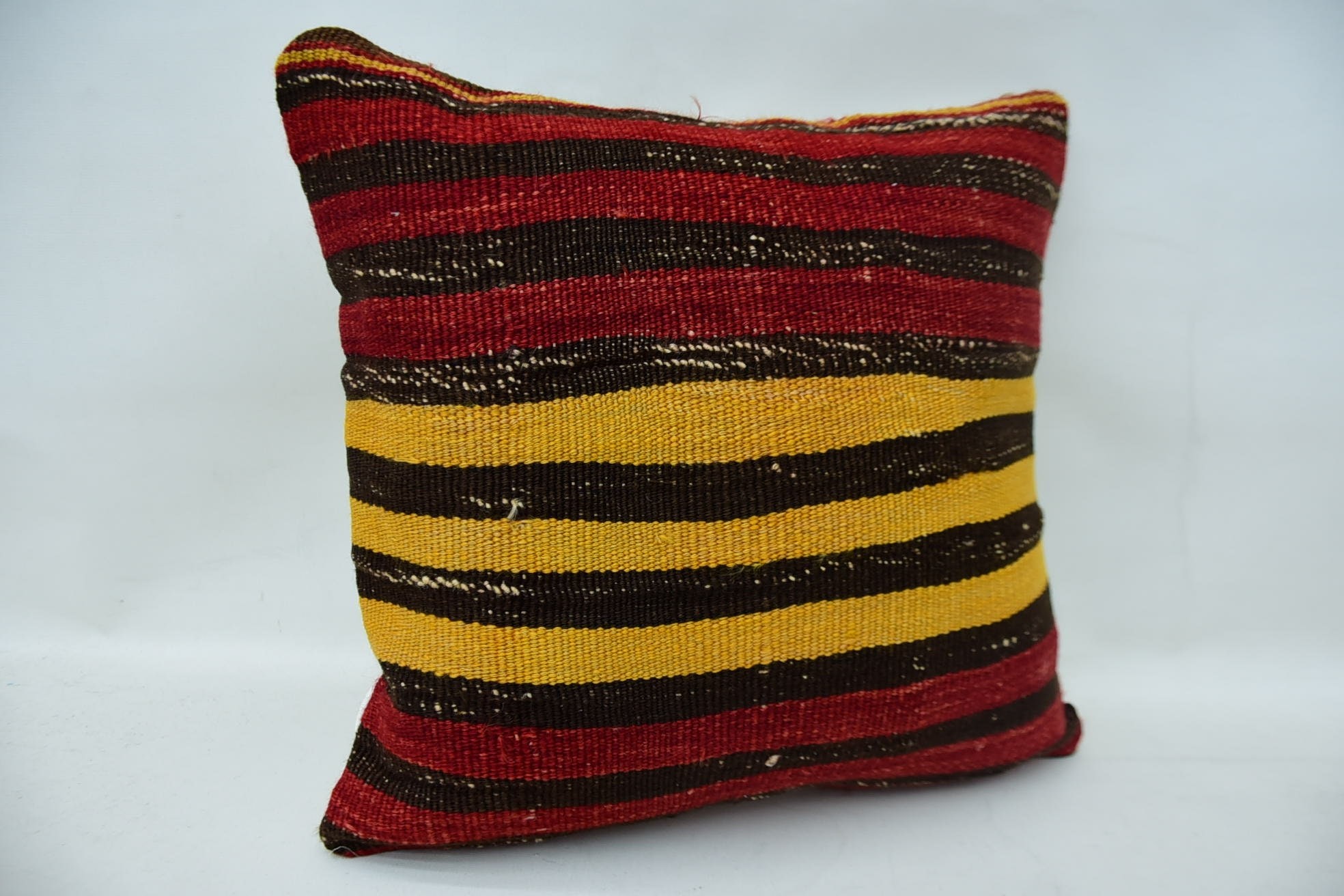 Chair Pillow, Antique Pillows, Vintage Throw Cushion, Gift Pillow, Vintage Pillow, 16"x16" Red Pillow, Pet Pillow Sham, Outdoor Cushion