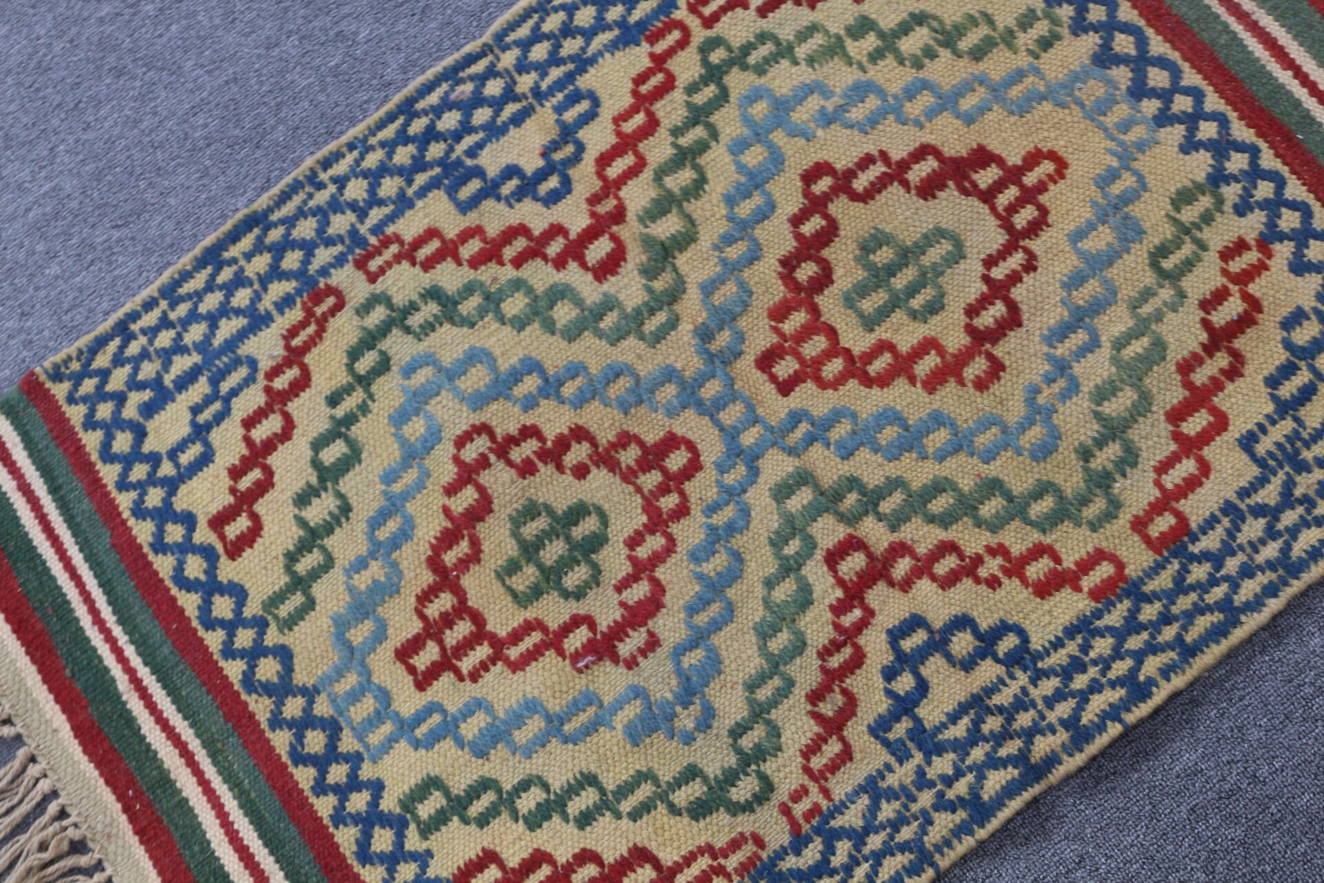 Kabile Halısı, Kilim, Vintage Halı, Anadolu Halısı, Yatak Odası Halısı, Bej Fas Halısı, Banyo Halısı, Fas Halıları, 1.9x3.1 ft Küçük Halılar, Türk Halısı