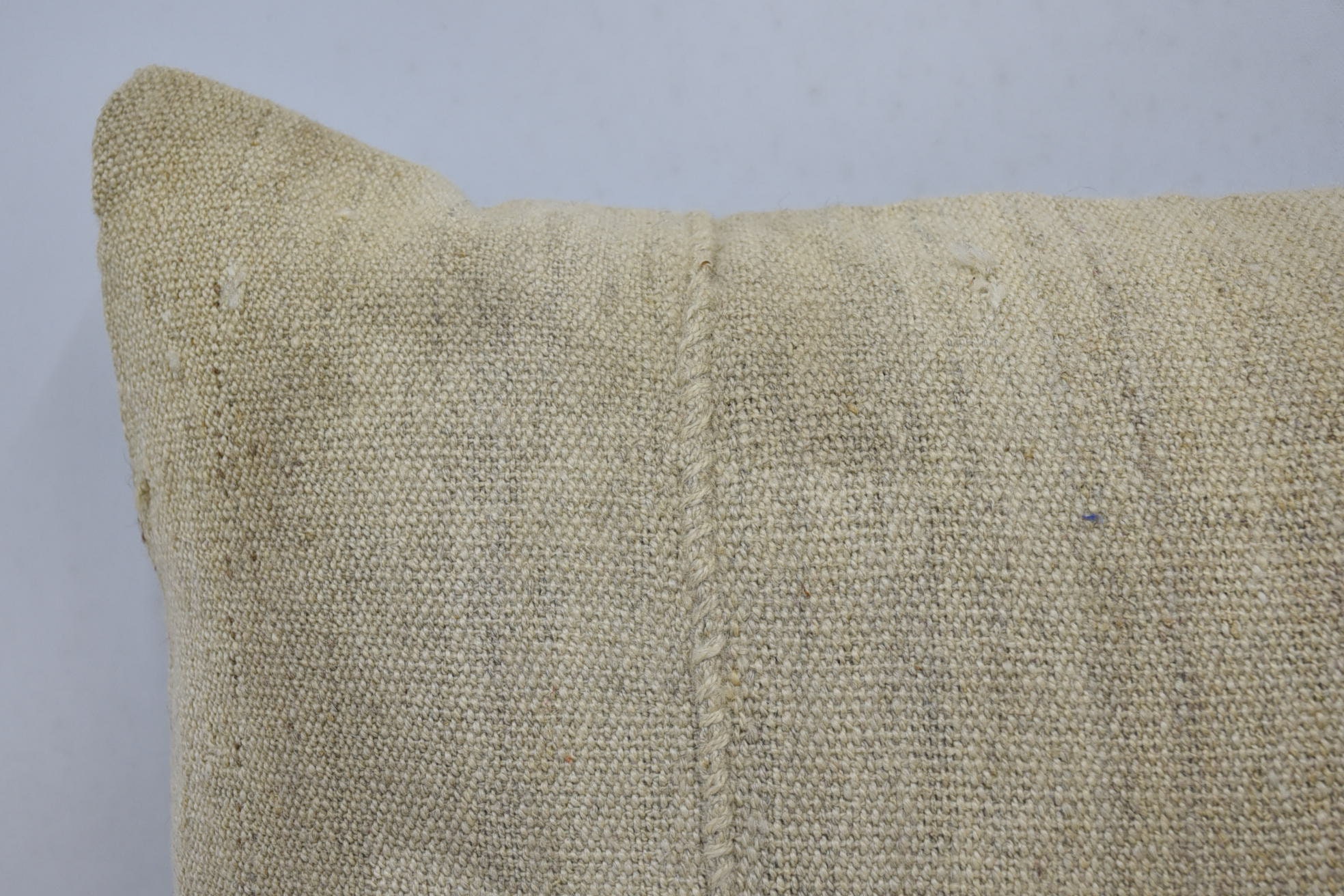 Boho Chic Cushion, Interior Designer Pillow, Boho Pillow Sham Cover, Vintage Pillow, Ethnic Pillow Case, 16"x24" Beige Pillow Cover