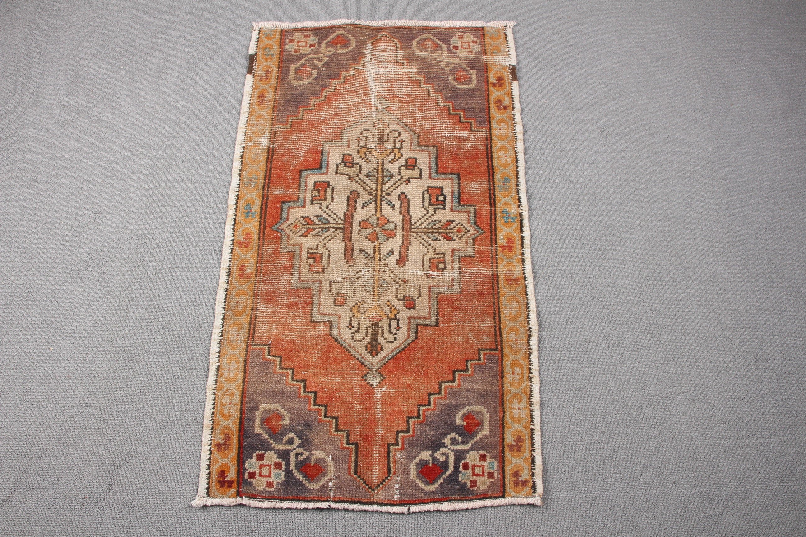 Yün Halı, Fas Halısı, Duvara Asılı Halı, Banyo Halıları, Mutfak Halısı, 1.8x3.1 ft Küçük Halılar, Kahverengi Yün Halılar, Vintage Halı, Türk Halısı