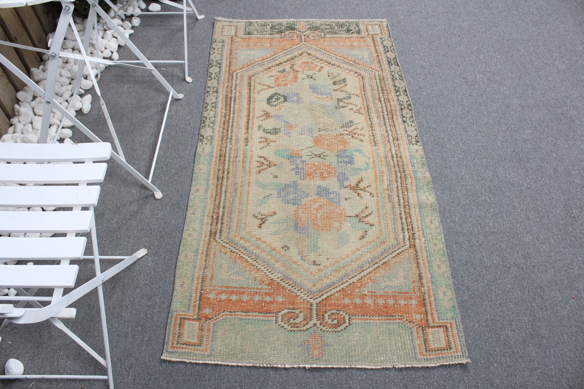 Beige Kitchen Rugs, Floor Rug, Bathroom Rug, Vintage Rug, 2.6x4.7 ft Small Rug, Outdoor Rugs, Oriental Rug, Turkish Rugs, Wall Hanging Rug