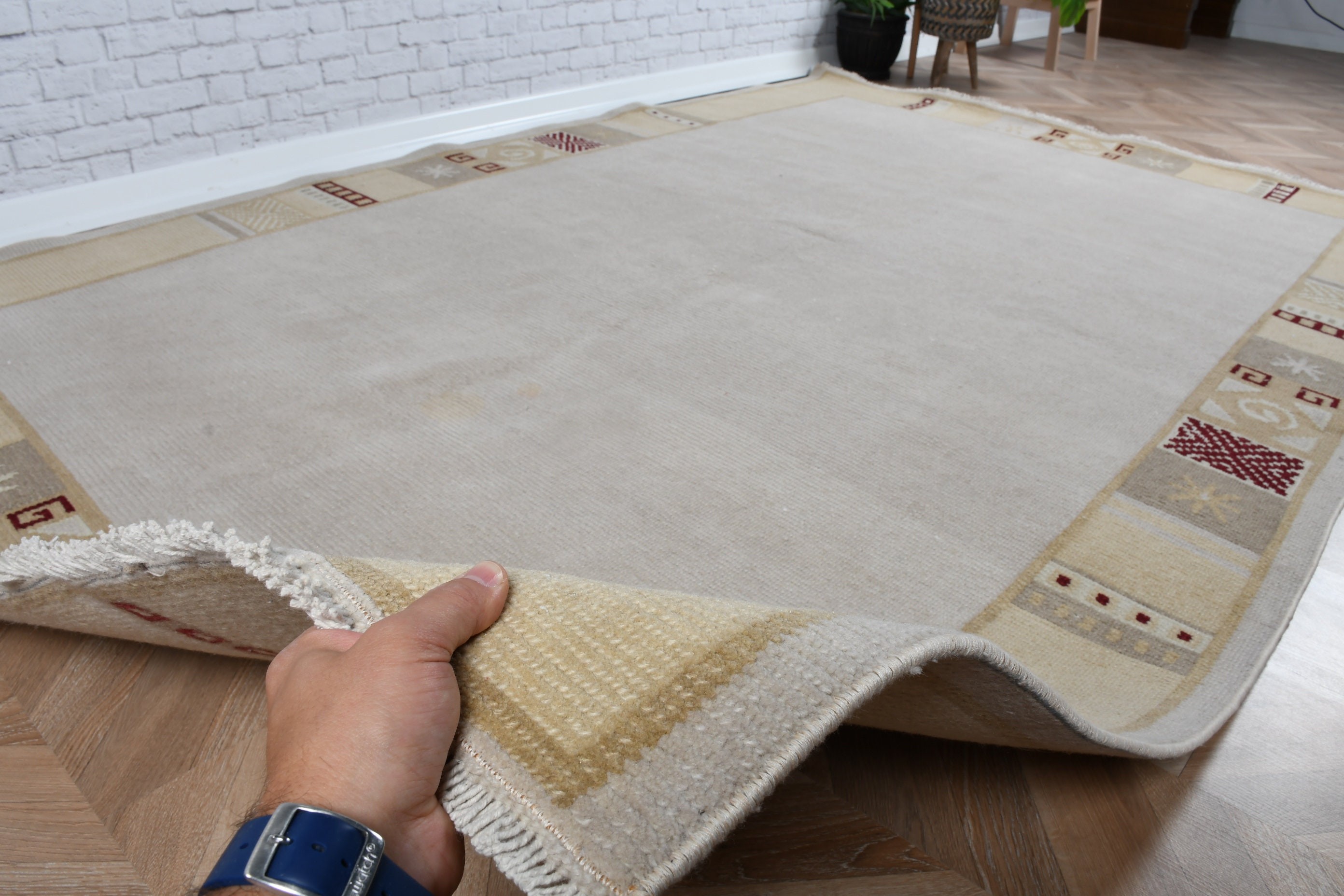 Bedroom Rug, Turkish Rugs, Large Boho Rugs, Kitchen Rugs, Beige Statement Rugs, Vintage Rugs, 5.8x8.8 ft Large Rugs, Rugs for Large Oushak