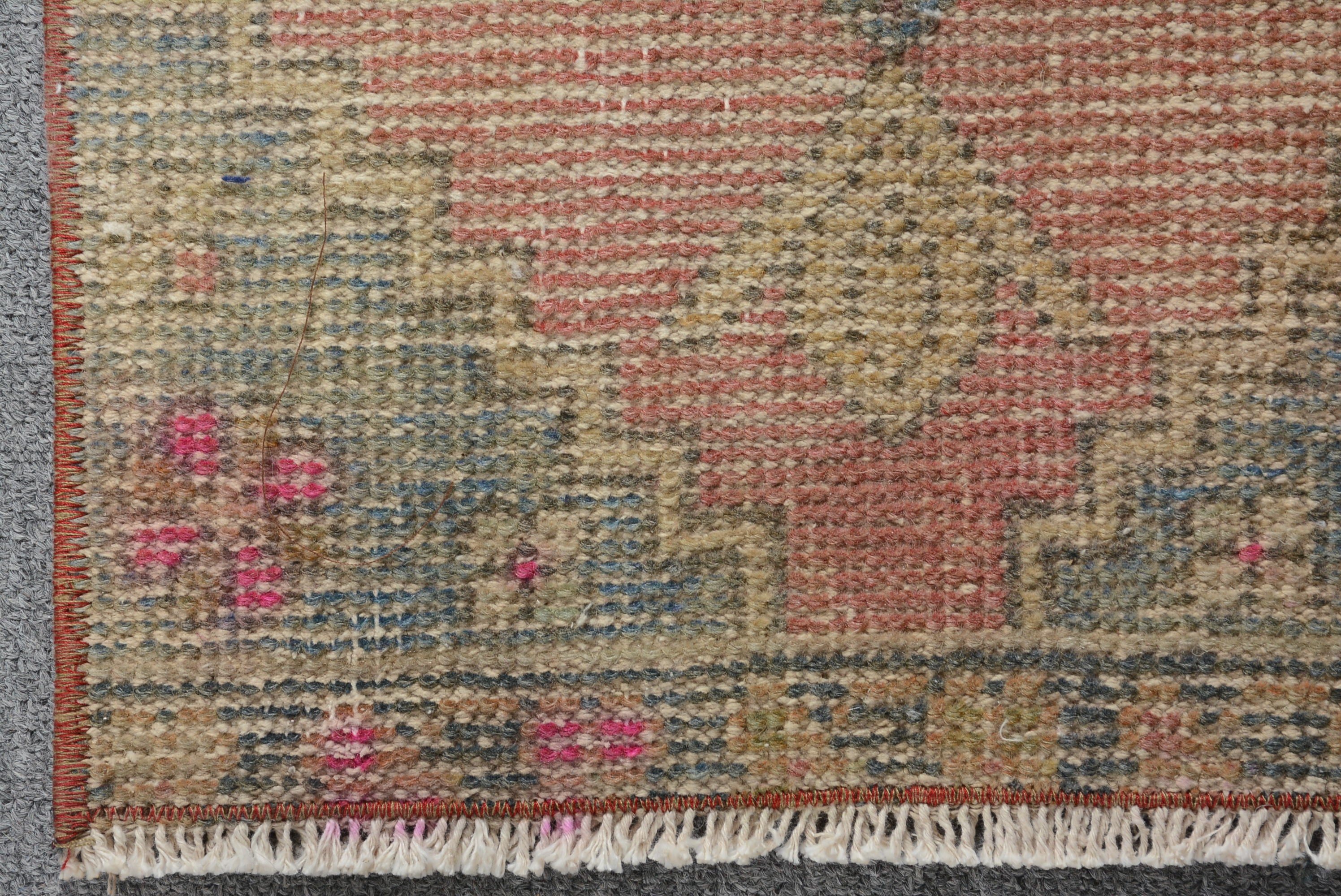 Ev Dekor Halısı, Kırmızı Yün Halı, Araba Paspas Halıları, Anadolu Halısı, Vintage Halı, 1.2x2.9 ft Küçük Halı, Eklektik Halılar, Türk Halısı, Duvara Asılı Halı