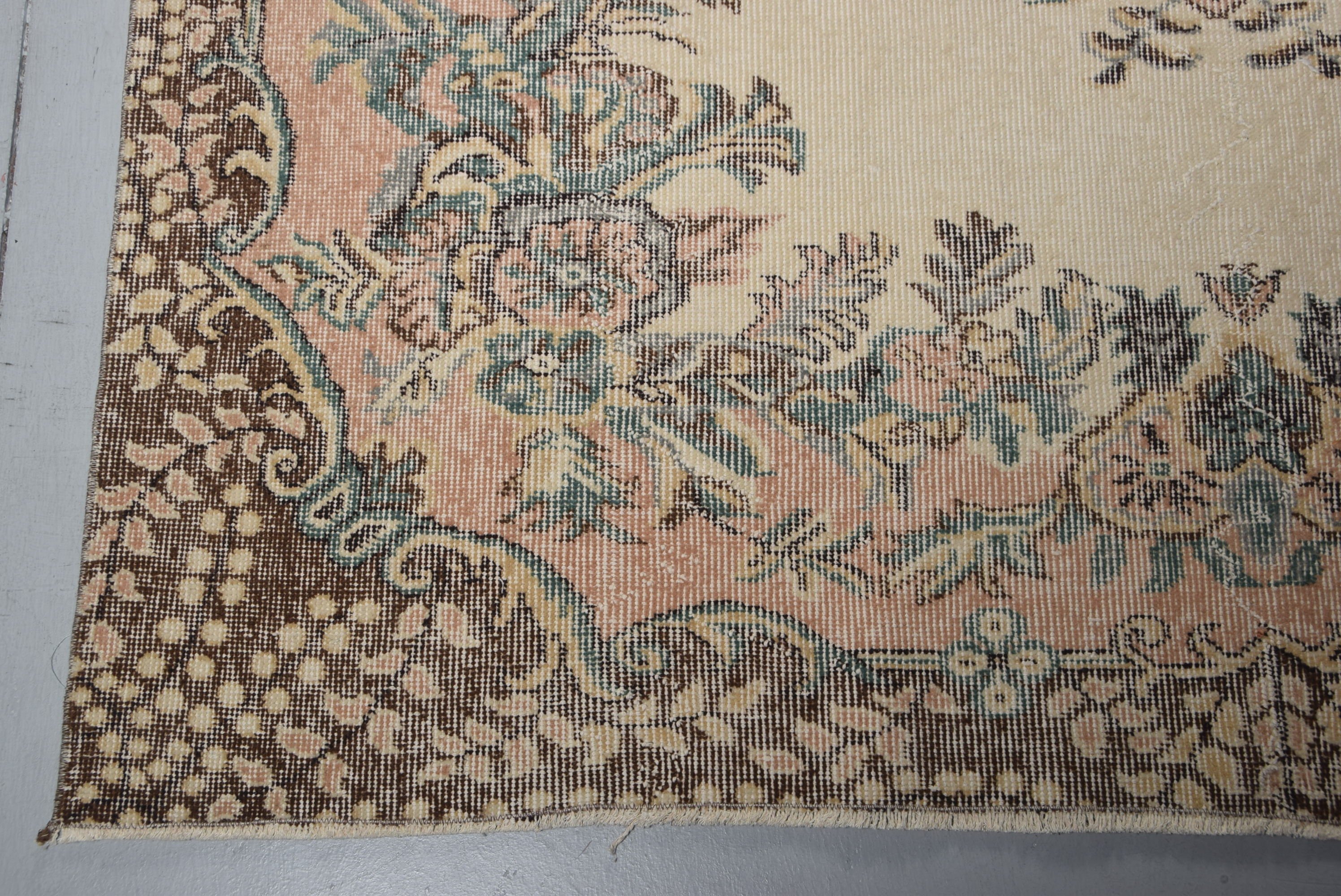 Living Room Rug, Oriental Rug, Beige Anatolian Rugs, 5.6x9.1 ft Large Rug, Dorm Rug, Turkish Rug, Bedroom Rugs, Vintage Rug, Home Decor Rug
