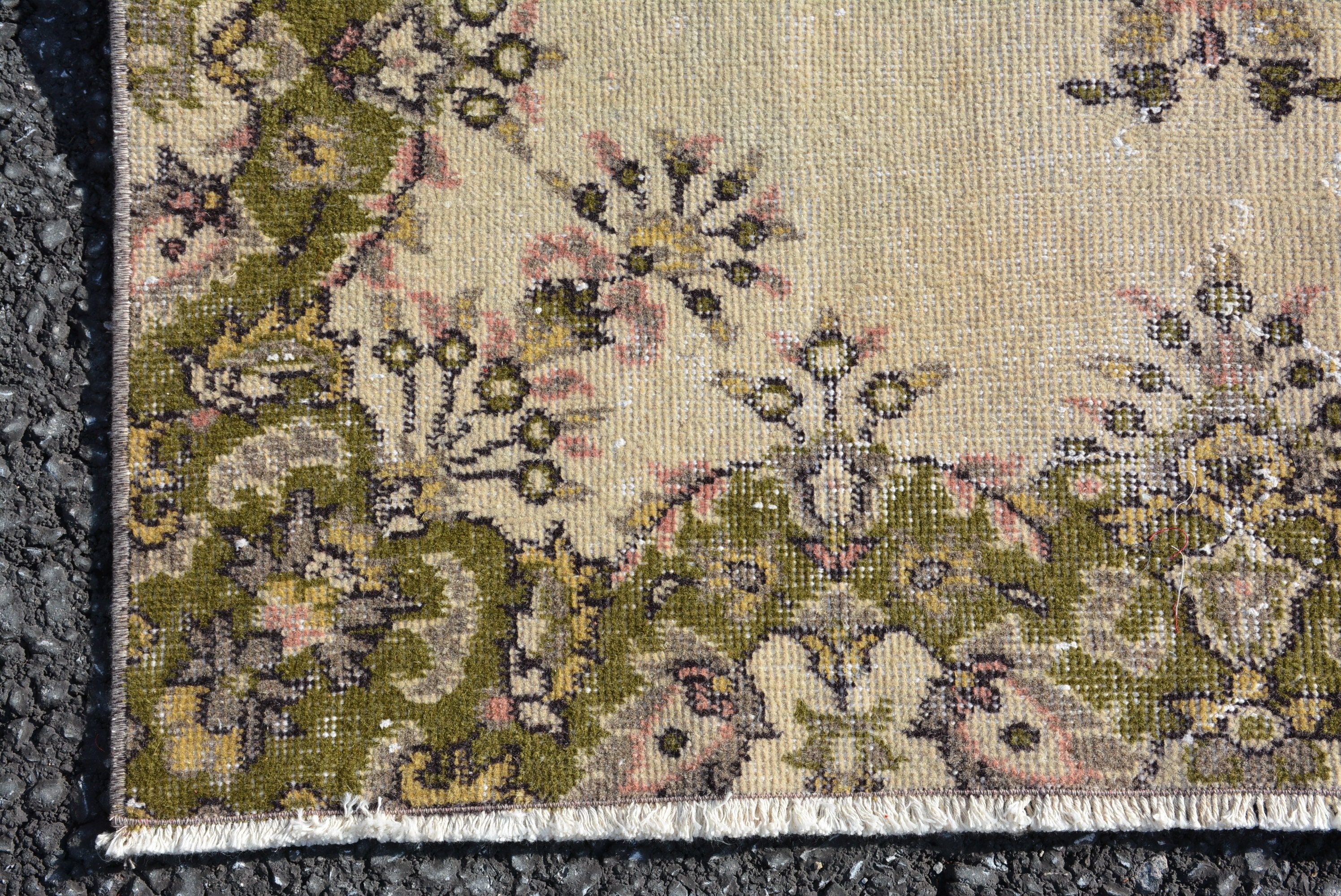 Kitchen Rugs, Custom Rugs, Wool Rug, Cute Rug, 3.6x6.9 ft Area Rugs, Floor Rug, Vintage Rug, Organic Rugs, Turkish Rug, Rugs for Bedroom