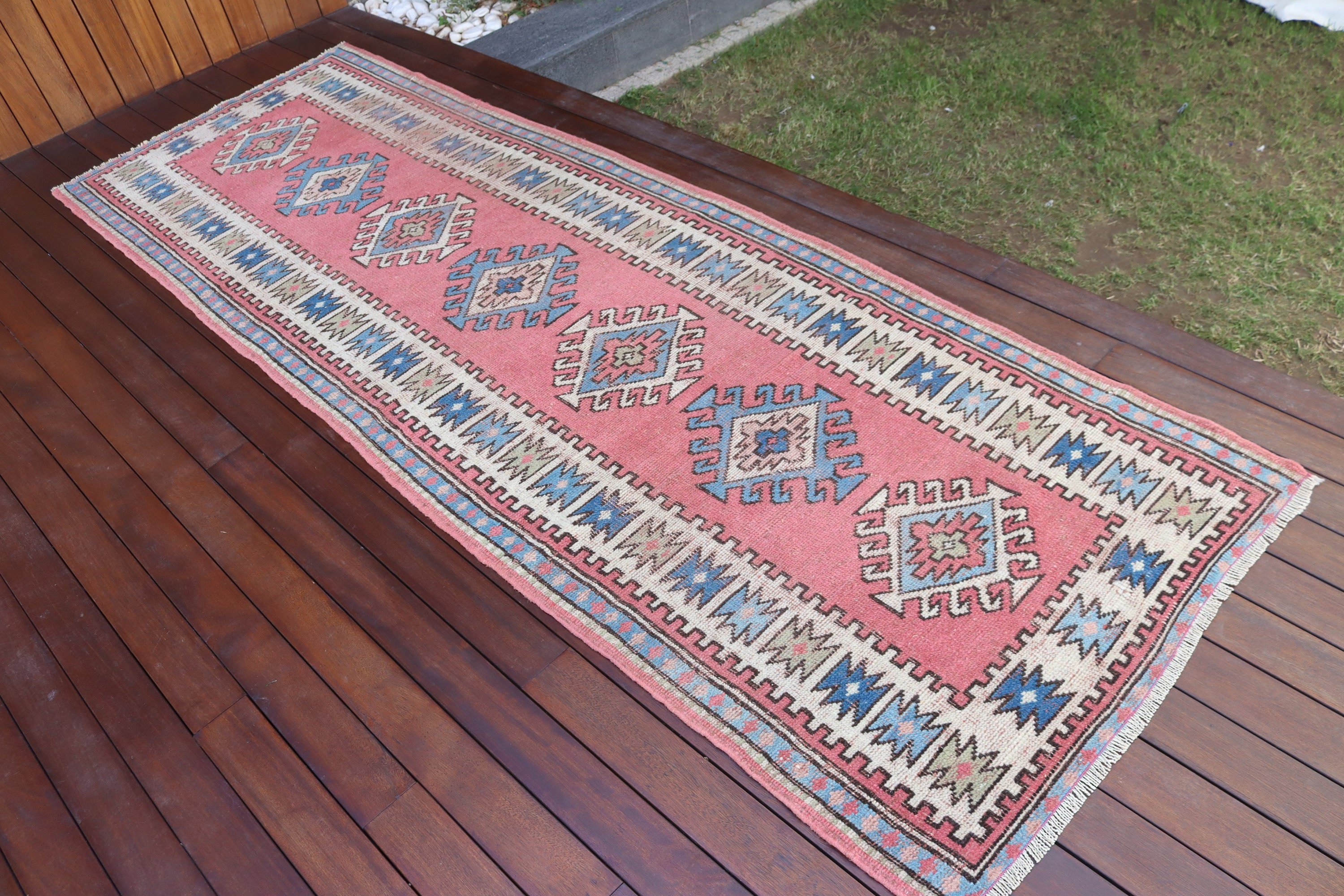 Modern Halılar, Vintage Halılar, Açıklama Halısı, Türkiye Halısı, 3x9 ft Runner Halıları, Beni Ourain Runner Halıları, Türk Halıları, Pembe Ev Dekor Halıları