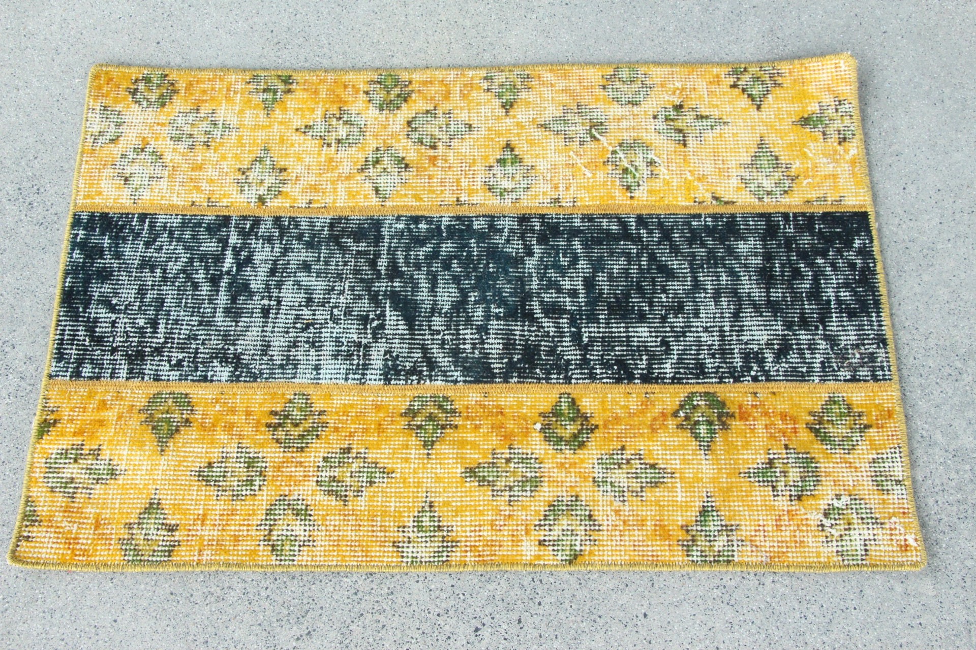 Antique Rugs, Turkish Rugs, Vintage Rugs, Entry Rug, Yellow Home Decor Rugs, Anatolian Rugs, Retro Rug, Bedroom Rugs, 1.8x2.7 ft Small Rugs
