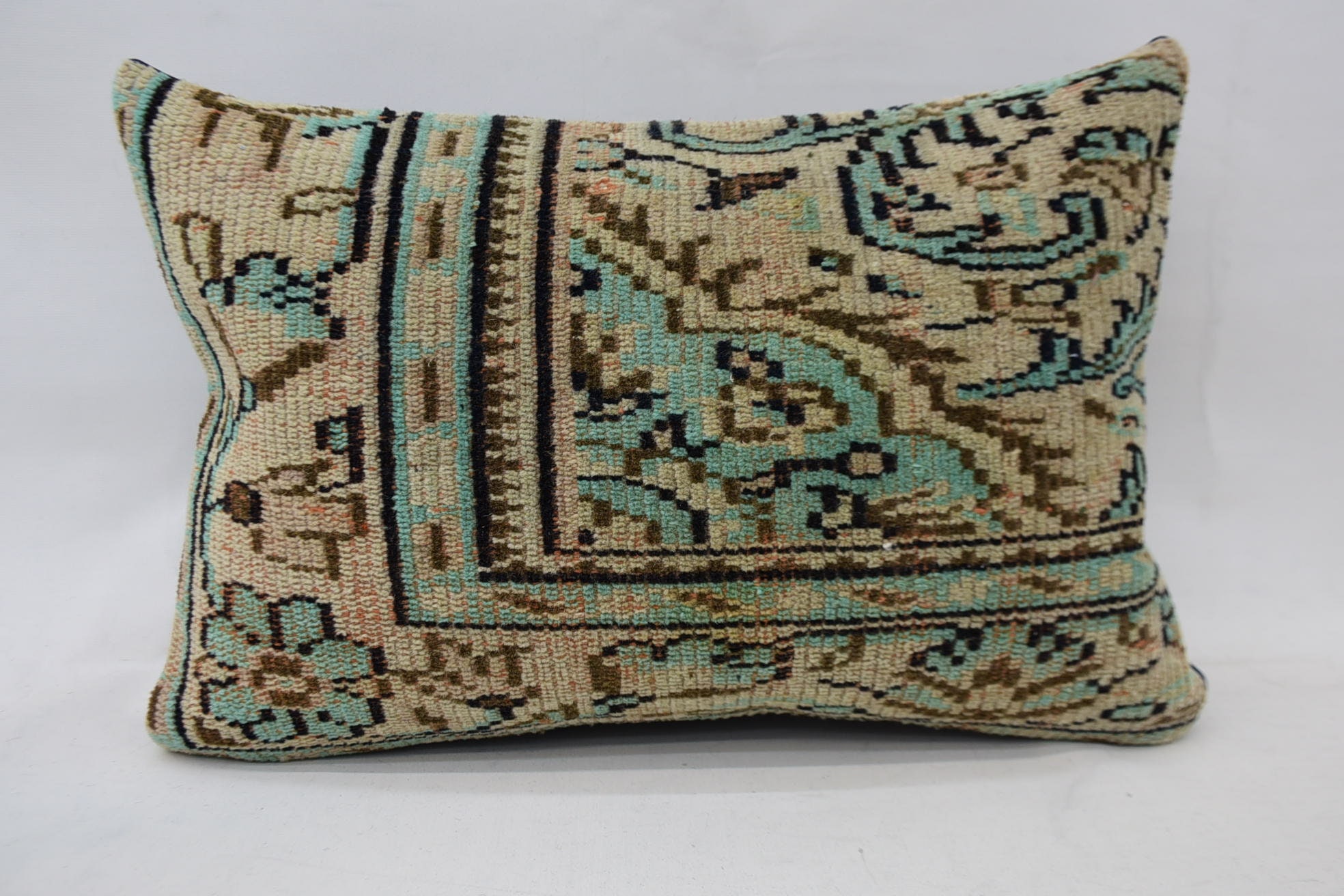 16"x24" Beige Pillow, Pillow for Couch, Pillow for Sofa, Home Decor Pillow, Anatolian Cushion Case, Aztec Pillow Case