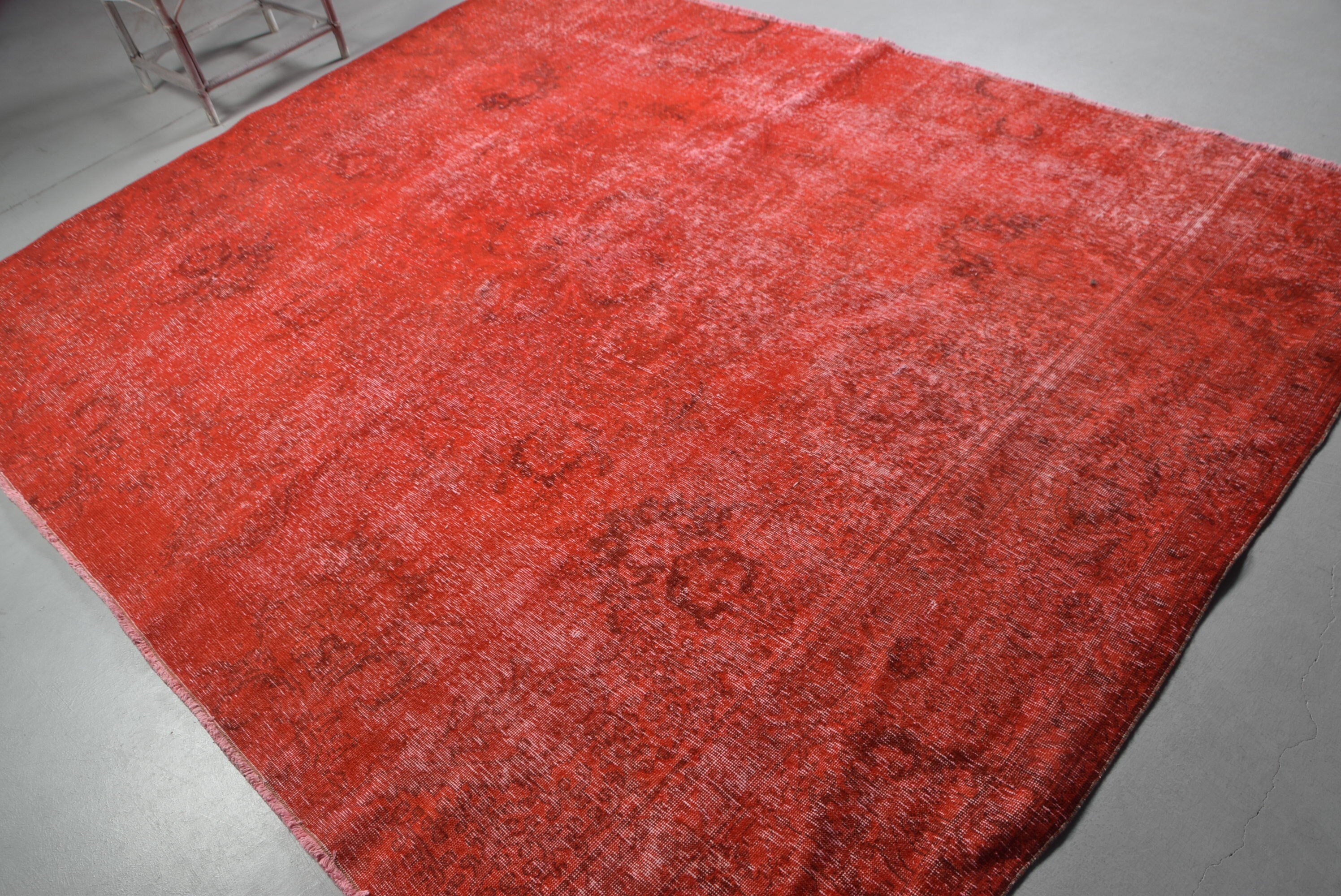 Living Room Rug, 9.3x7.5 ft Large Rug, Muted Rug, Dining Room Rug, Red Home Decor Rug, Vintage Rugs, Turkish Rugs, Floor Rugs