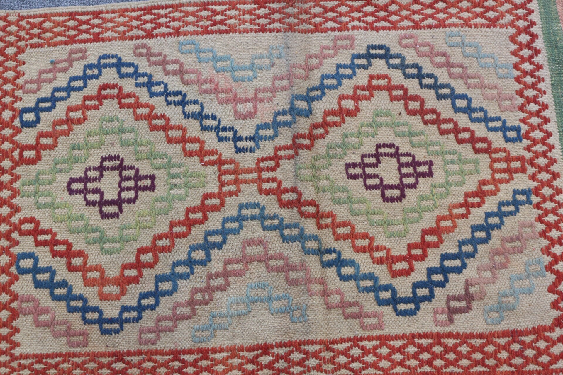 Türkiye Halısı, Giriş Halısı, 1.9x3.1 ft Küçük Halılar, Kilim, Vintage Halı, Türk Halısı, Havalı Halı, Kapı Paspası Halıları, Kahverengi Oushak Halıları, Yatak Odası Halısı