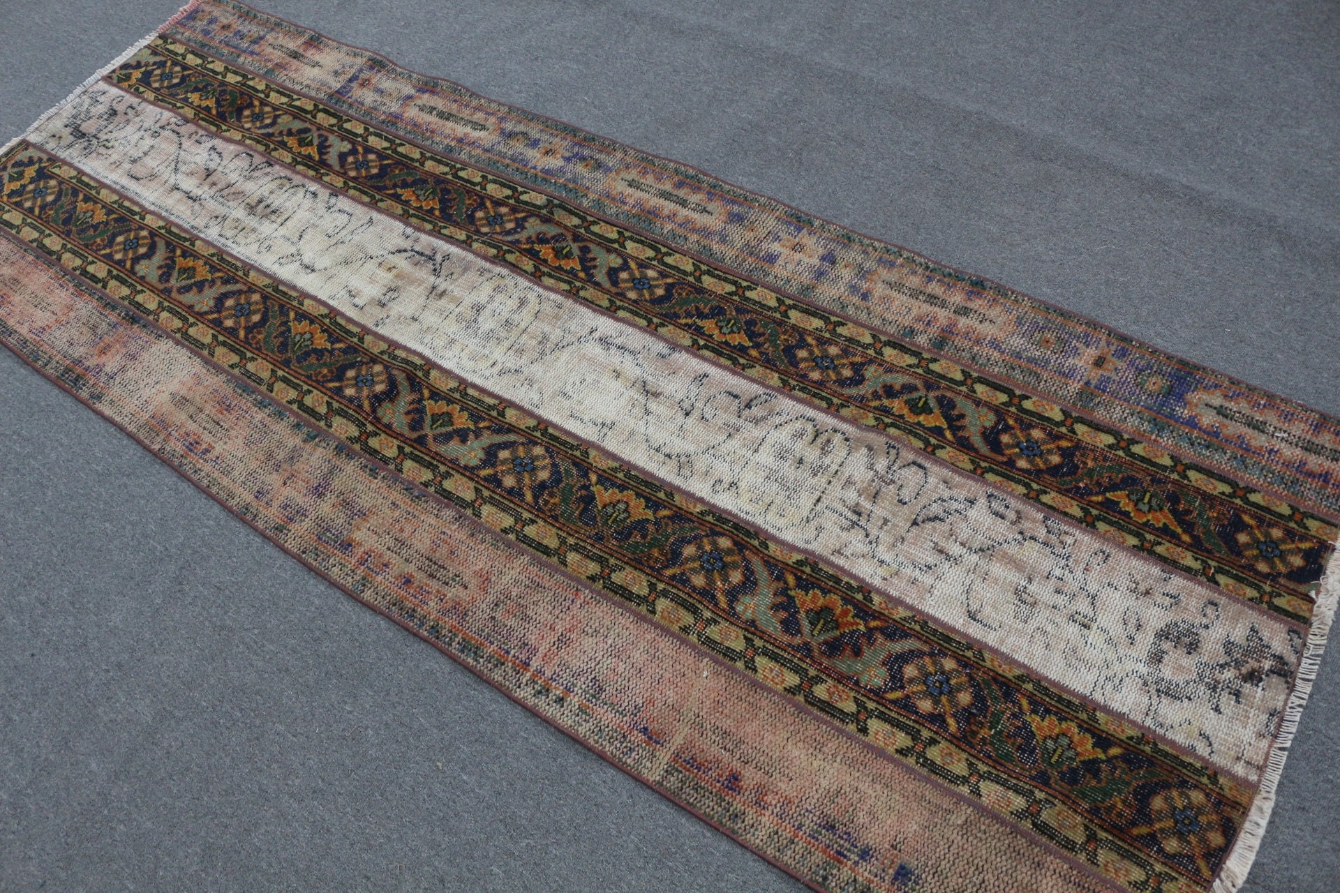 3x8 ft Runner Rug, Hallway Rug, Vintage Rug, Rugs for Hallway, Turkish Rugs, Brown Moroccan Rug, Moroccan Rugs, Outdoor Rugs, Kitchen Rugs