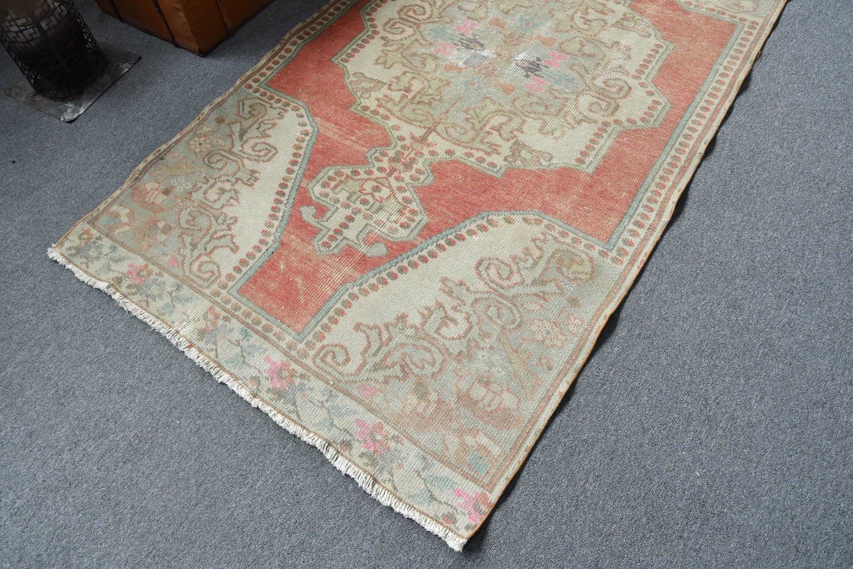 Kitchen Rugs, Bedroom Rug, Vintage Rug, Vintage Decor Rug, Turkish Rugs, Colorful Rug, Cool Rug, 3.8x7.5 ft Area Rug, Rugs for Nursery
