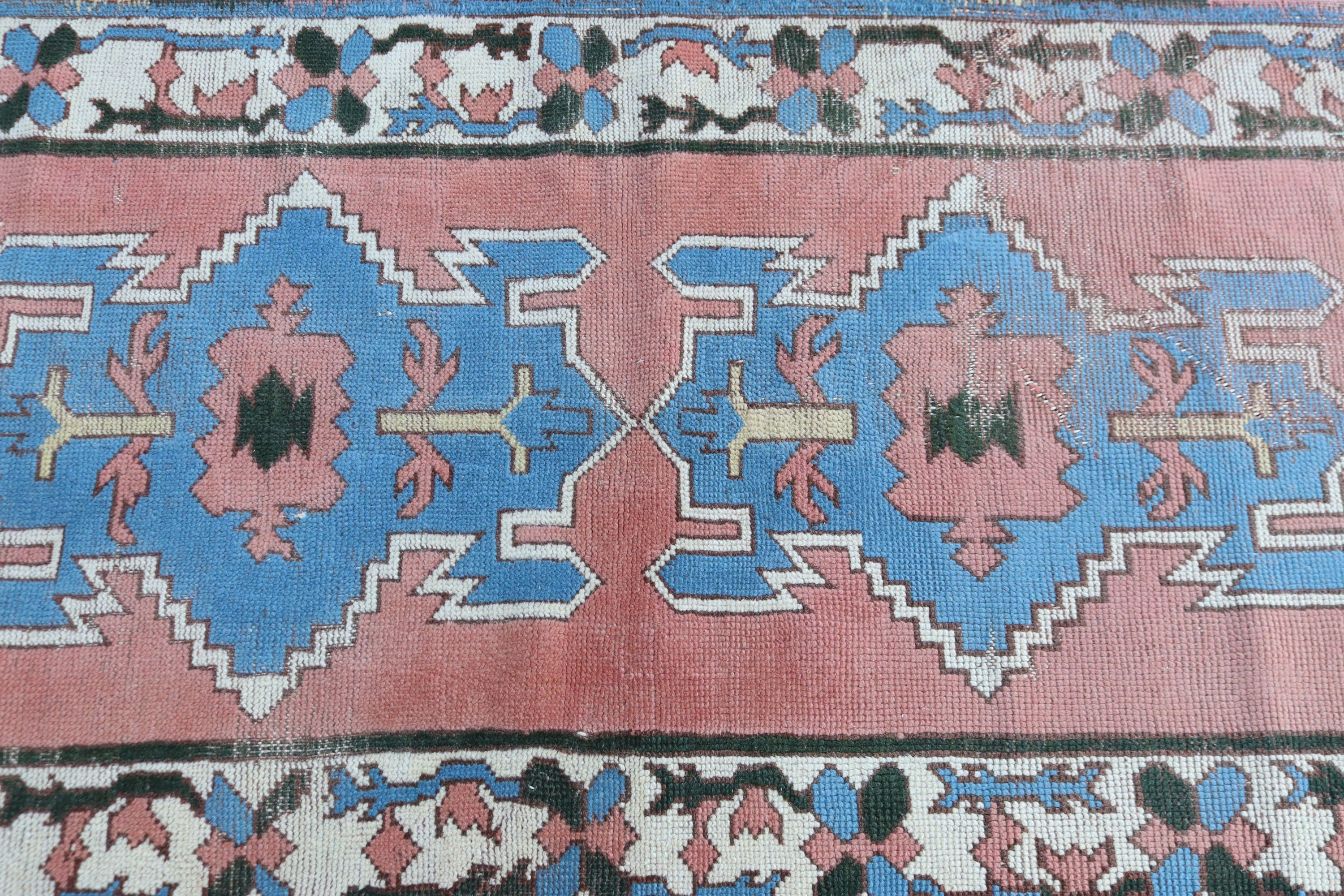 2.8x6 ft Aksan Halı, Antika Halı, Giriş Kilimleri, Vintage Halılar, Türk Halıları, Çocuk Halıları, Nötr Halılar, Pembe Boho Halı, Etnik Halılar