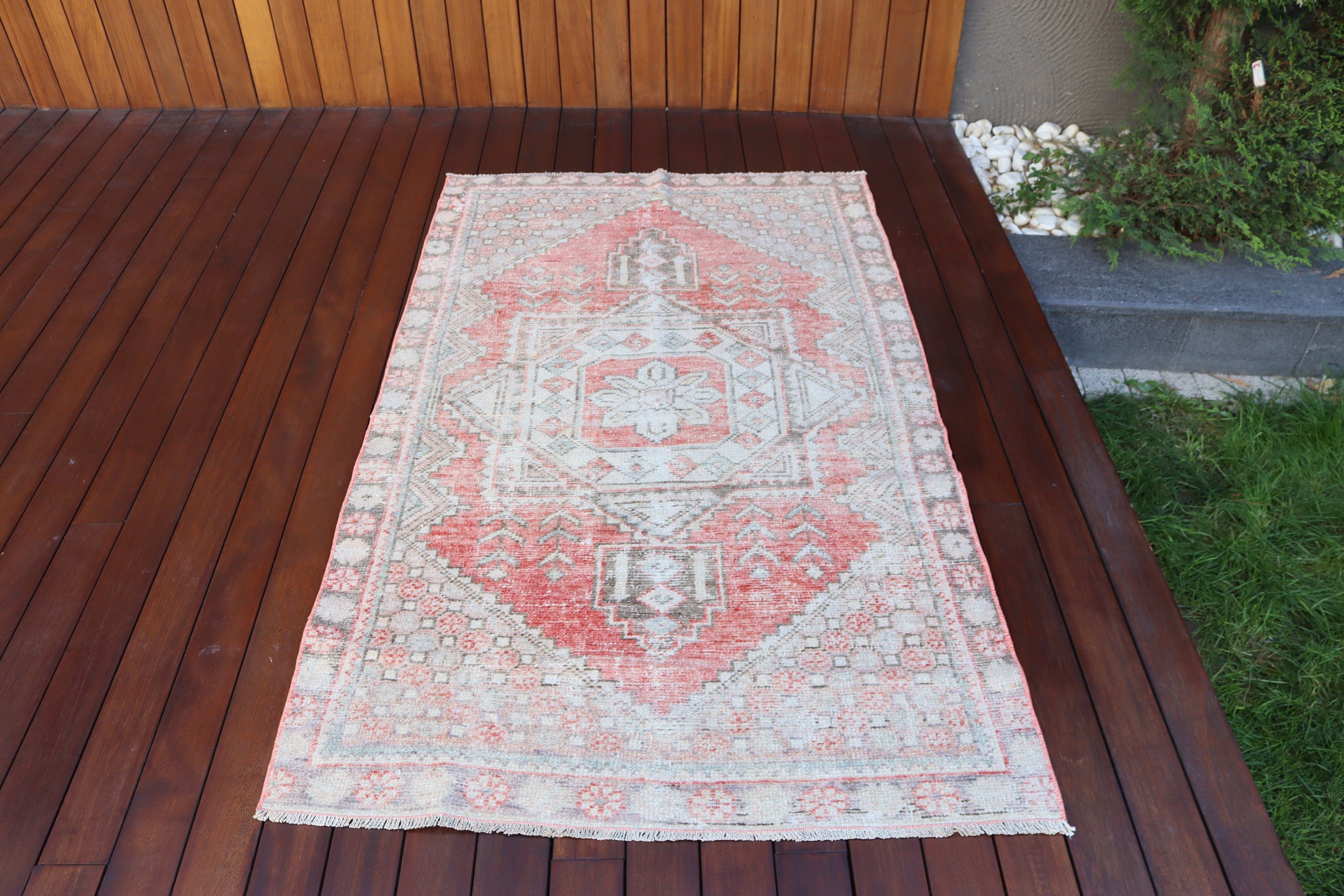 Yatak Odası Halıları, Çocuk Halıları, Vintage Halılar, Dekoratif Halılar, Fas Halıları, Bej Oushak Halıları, 3.4x5.5 ft Accent Halıları, Türk Halıları