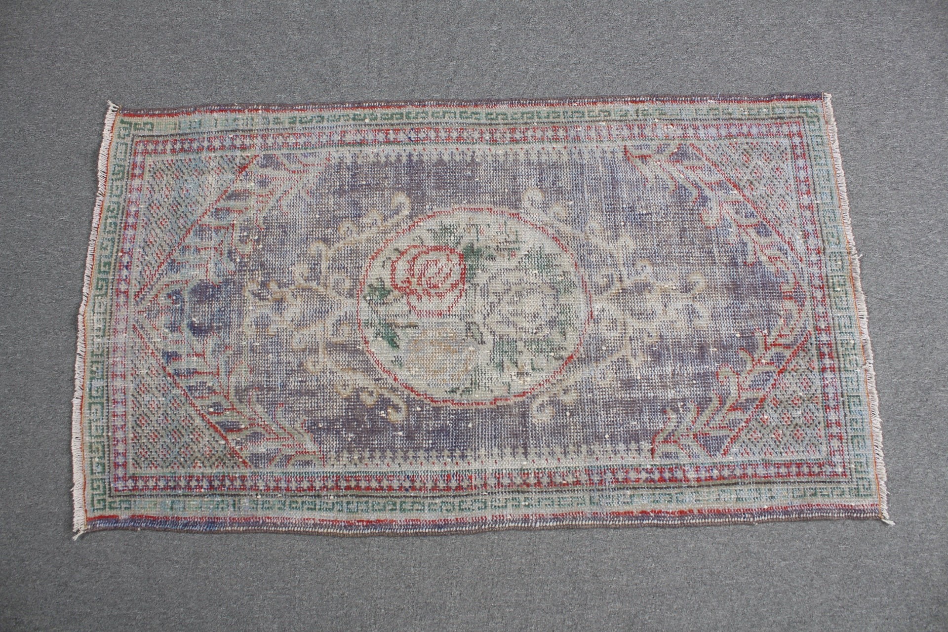 Wall Hanging Rug, Gray Bedroom Rugs, Oriental Rugs, Vintage Rug, Car Mat Rug, 2.8x5 ft Small Rugs, Turkish Rug, Designer Rug