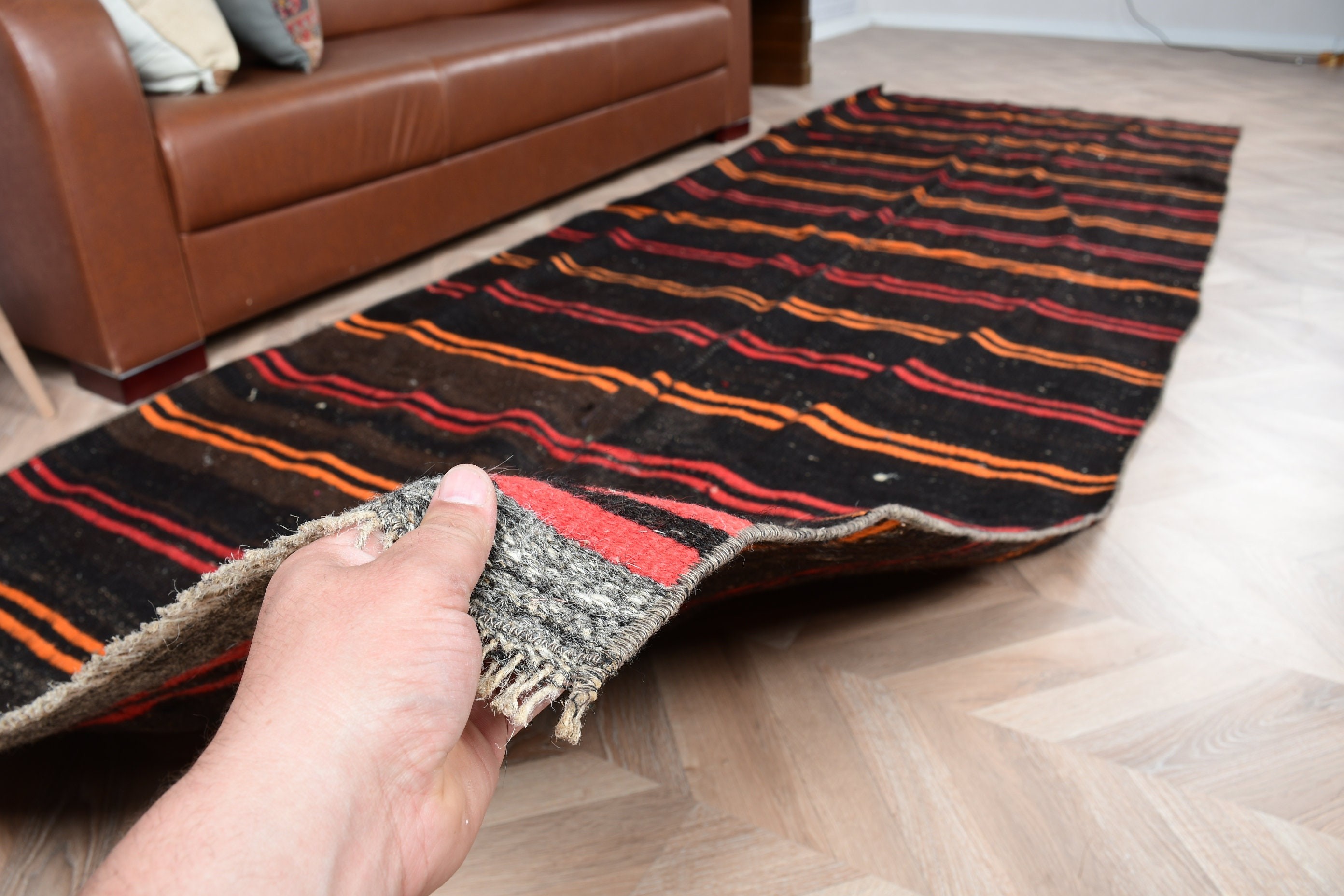 Türk Halıları, 4.1x11.3 ft Yolluk Halısı, Koridor Halısı, Mutfak Halısı, Anadolu Halıları, Kilim, Yün Halısı, Siyah Yün Halısı, Ofis Halısı, Vintage Halılar