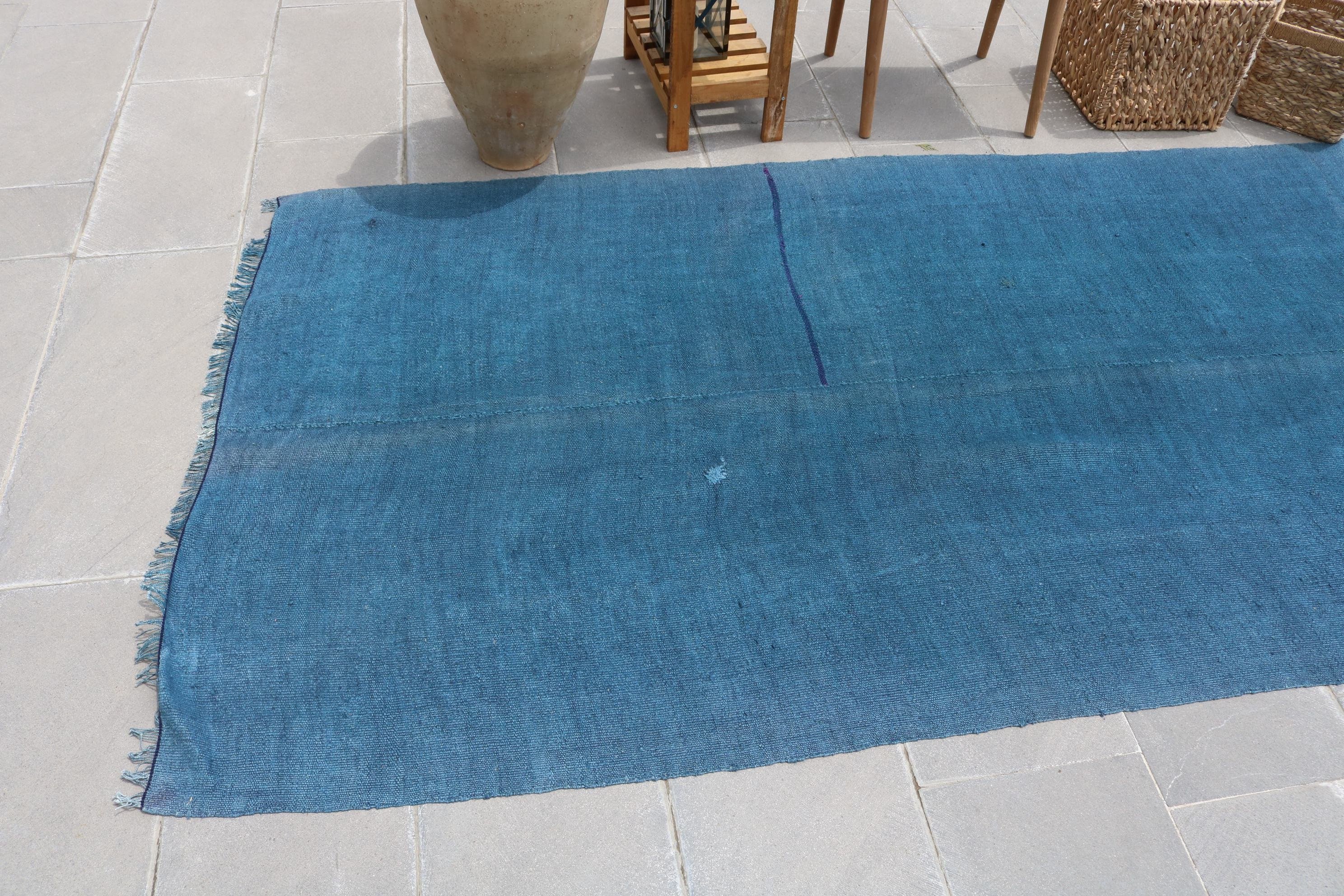 Living Room Rug, Vintage Rug, Turkish Rug, Kitchen Rug, Custom Rug, Rugs for Living Room, Bedroom Rug, 4.2x9.8 ft Large Rug, Cool Rugs