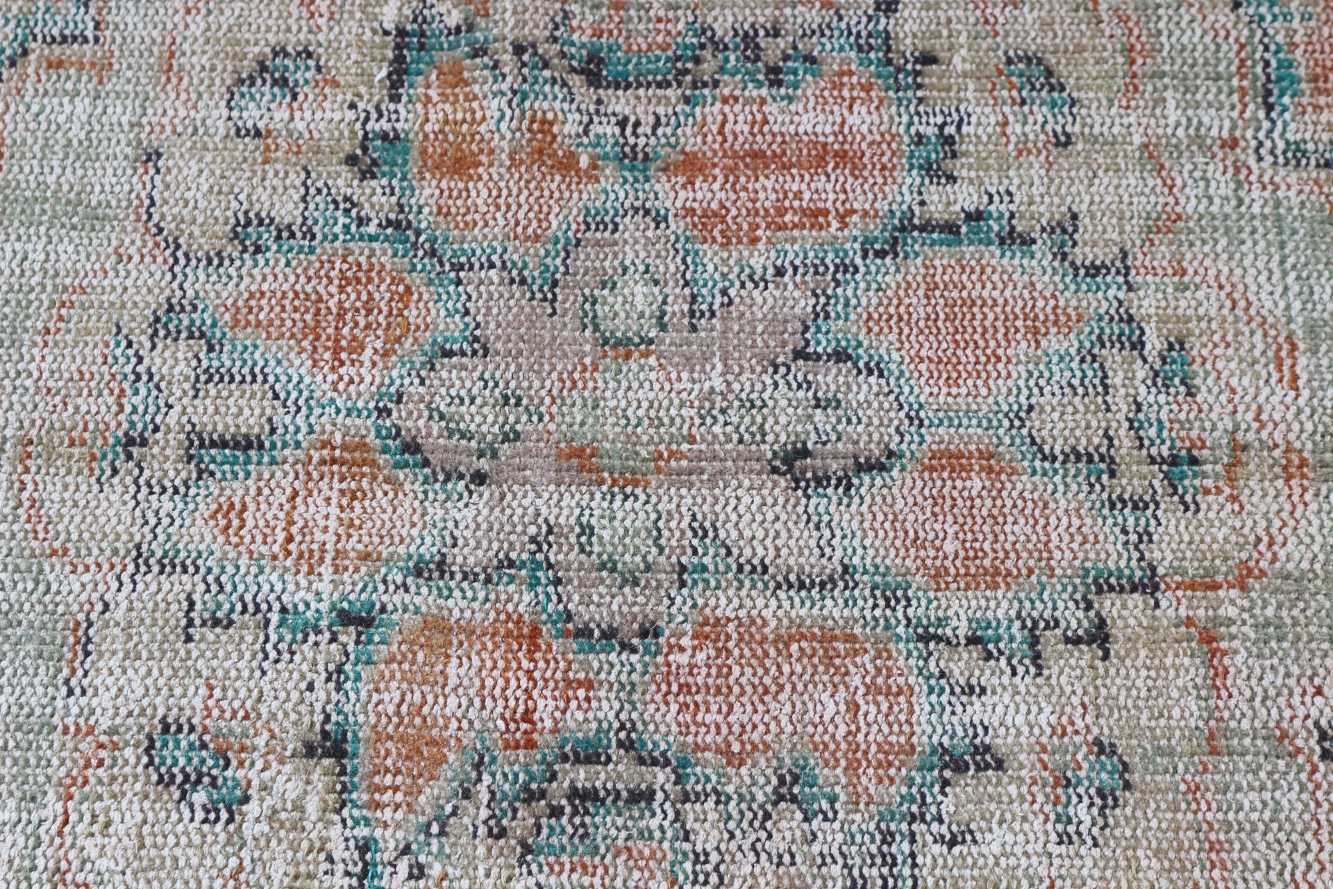 Bedroom Rug, Dining Room Rugs, Eclectic Rugs, 5x8.7 ft Large Rug, Vintage Rugs, Cool Rug, Turkish Rug, Orange Anatolian Rug