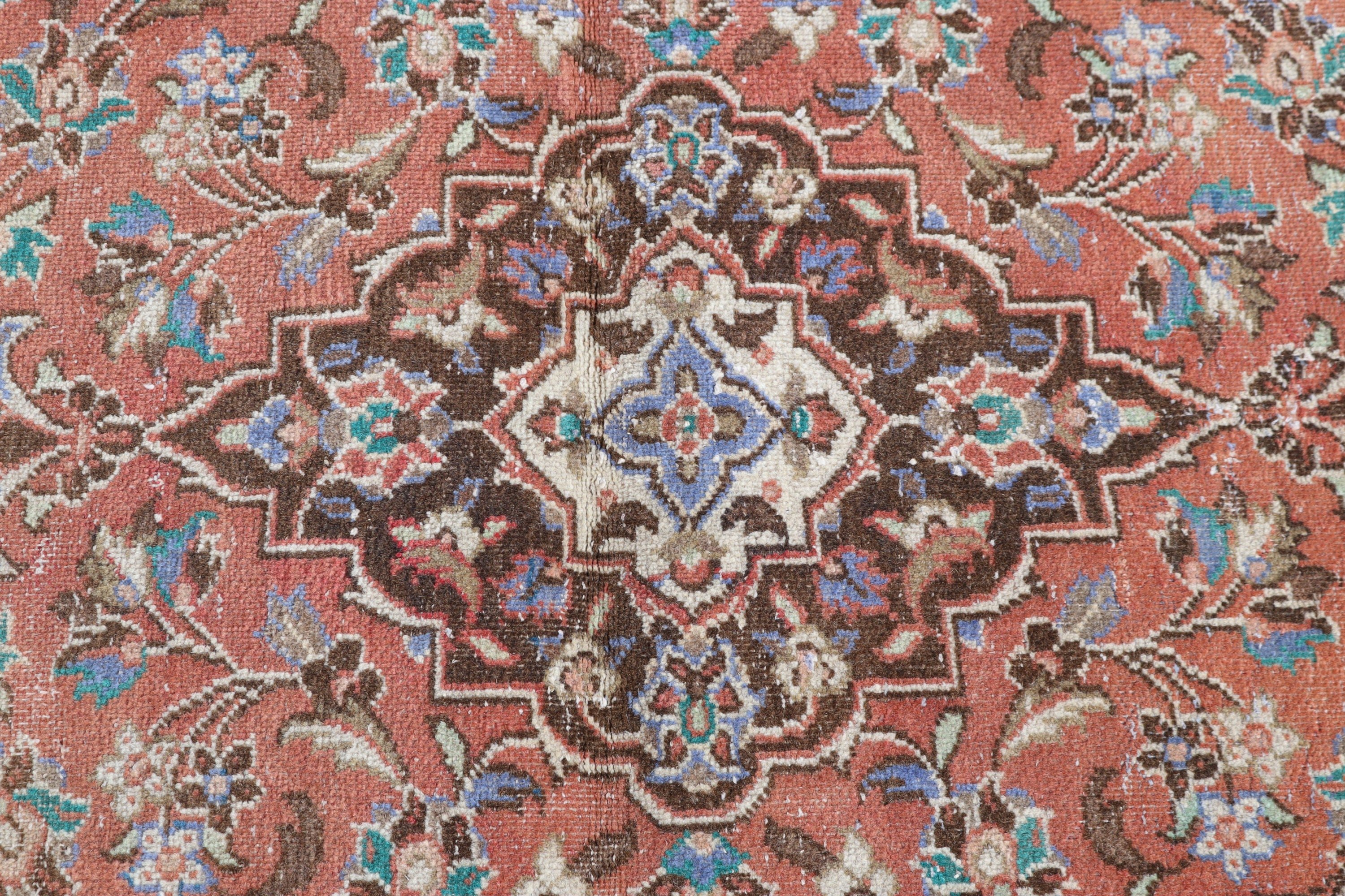 Geometrik Halı, Kırmızı Bildirimi Halılar, 3.3x4.7 ft Vurgulu Halı, Yatak Odası Halıları, Vintage Halılar, Türk Halısı, Anadolu Halıları, Yatak Odası Halıları